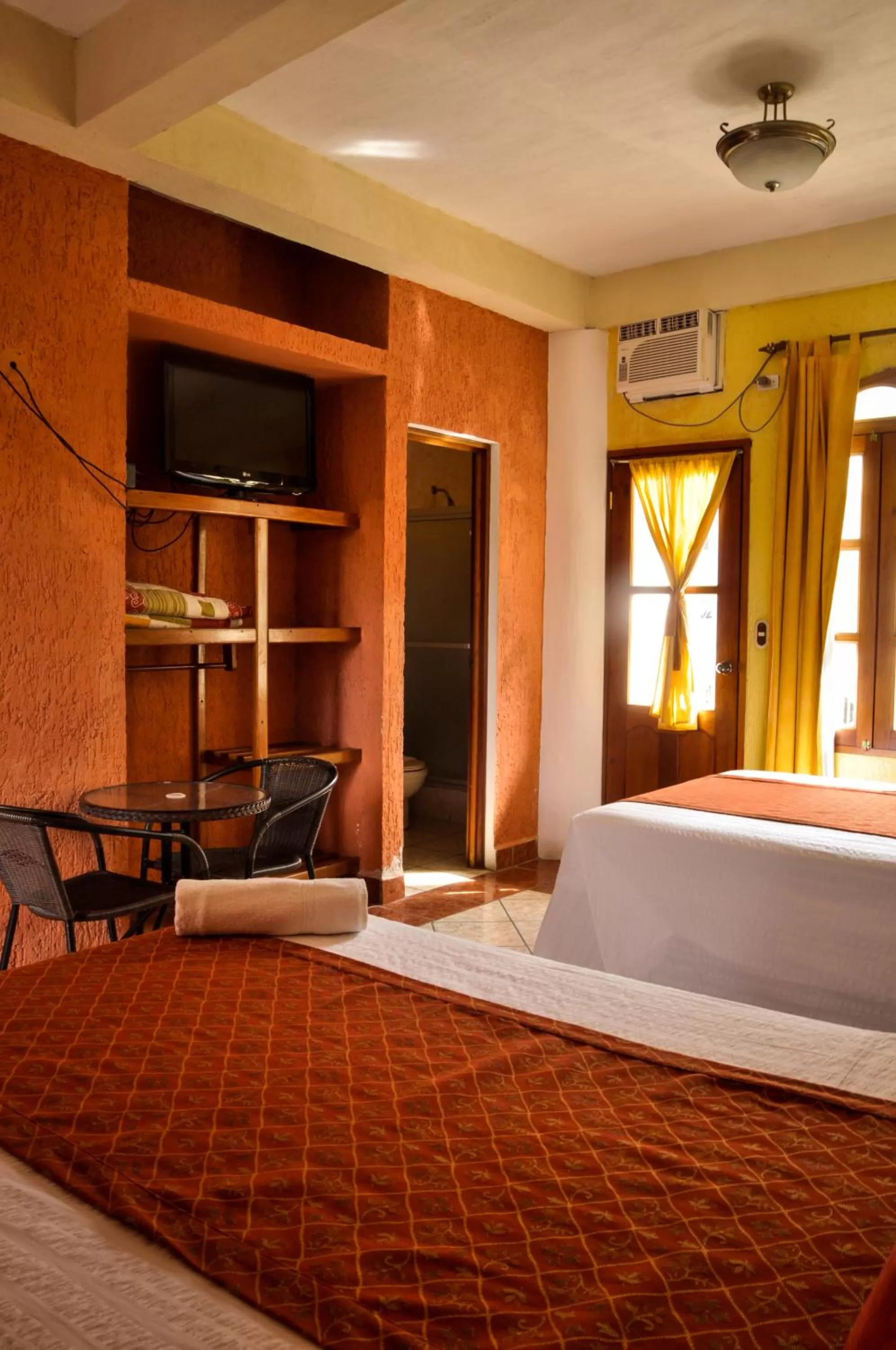 Bed in Hotel Quinta Maya