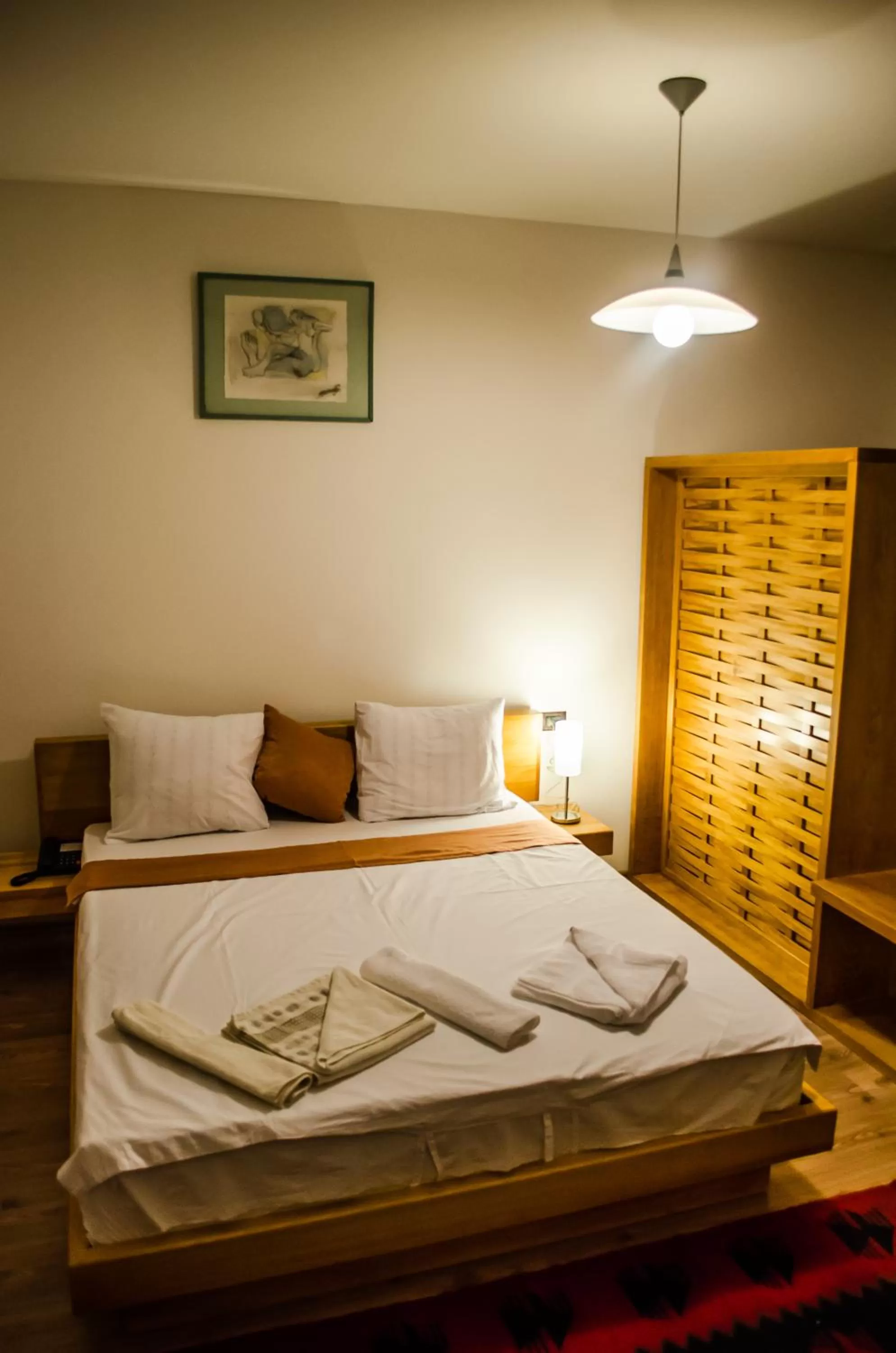 Bed in Hotel Prizreni