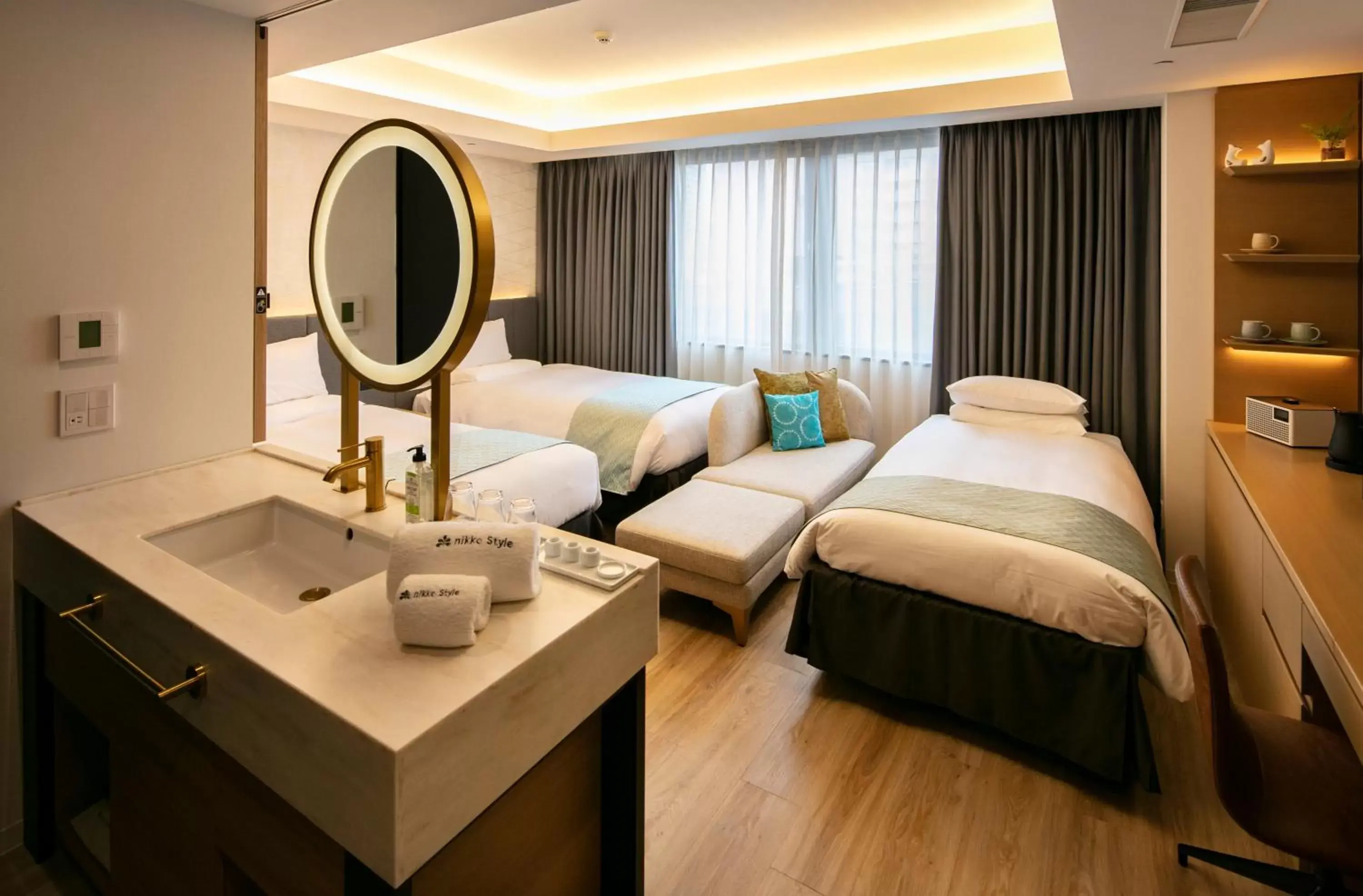 Premier Twin Room with Extra Bed in Nikko Style Nagoya Premier Twin Room with Extra Bed in Nikko Style Nagoya