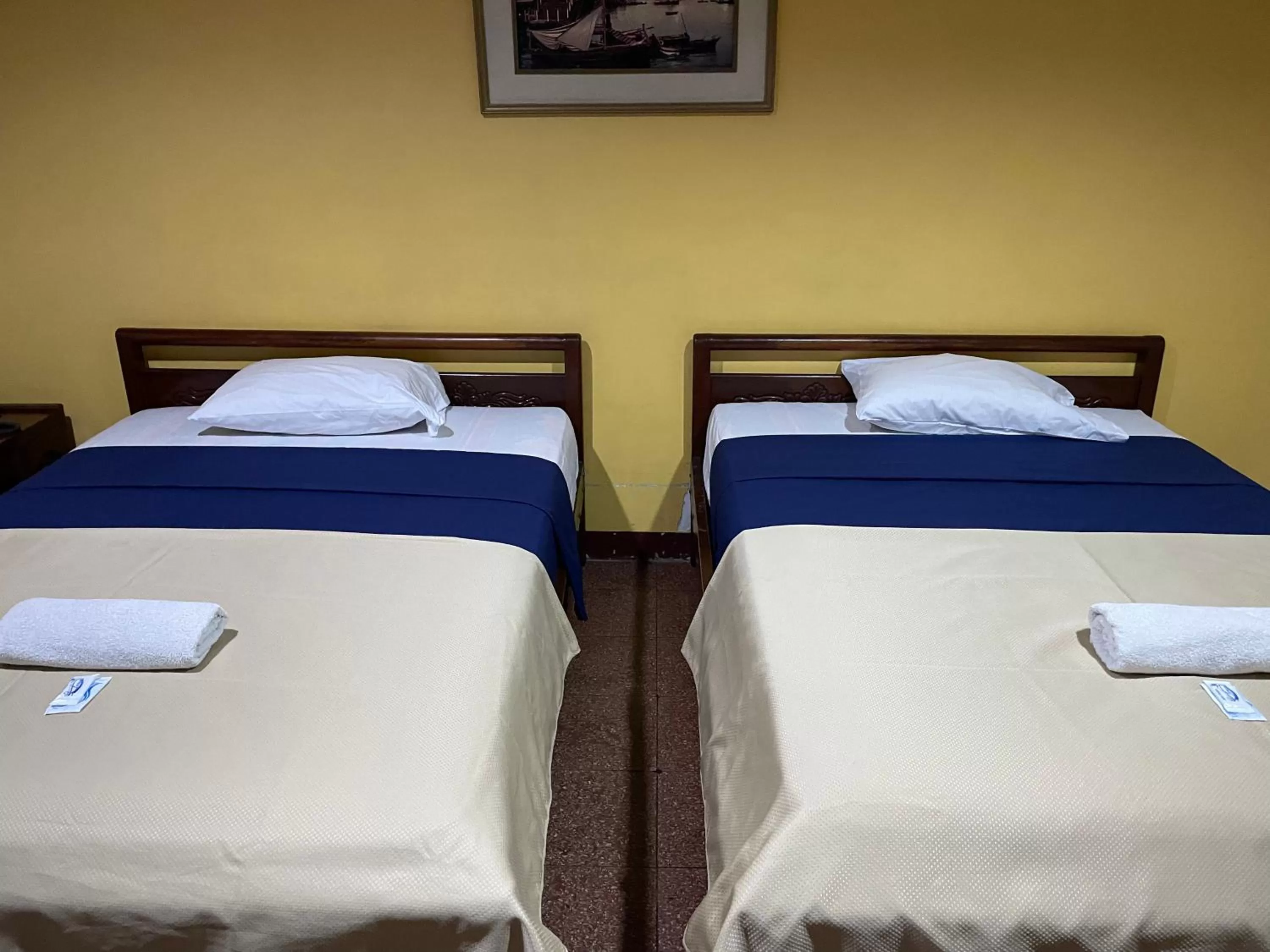 Bed in Hotel Los Andes