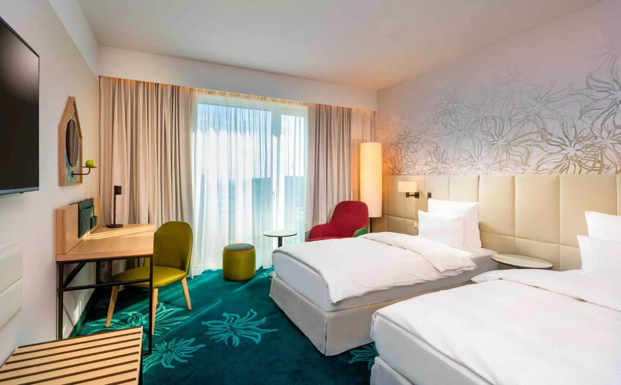 Bed in Mövenpick Hotel Stuttgart Messe & Congress