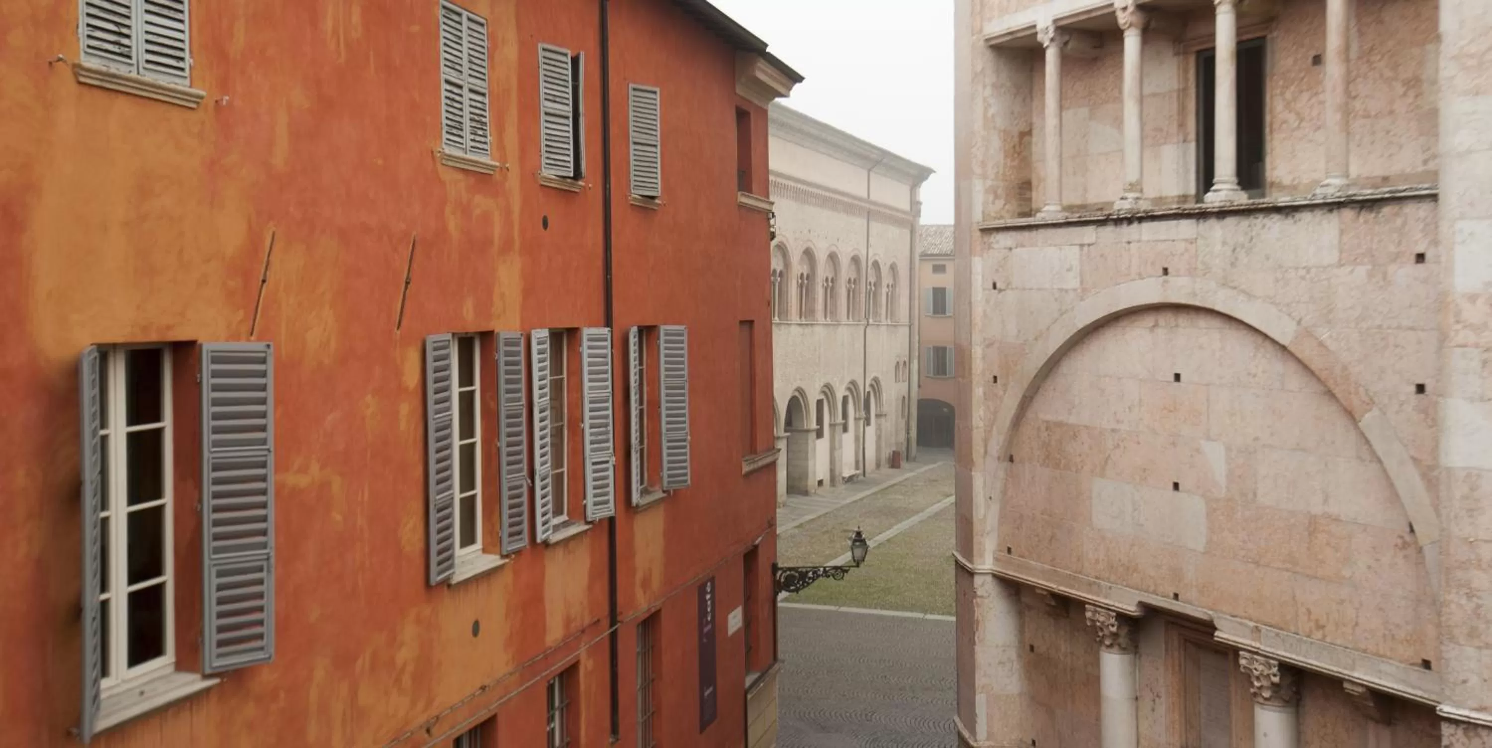City view in Palazzo Dalla Rosa Prati