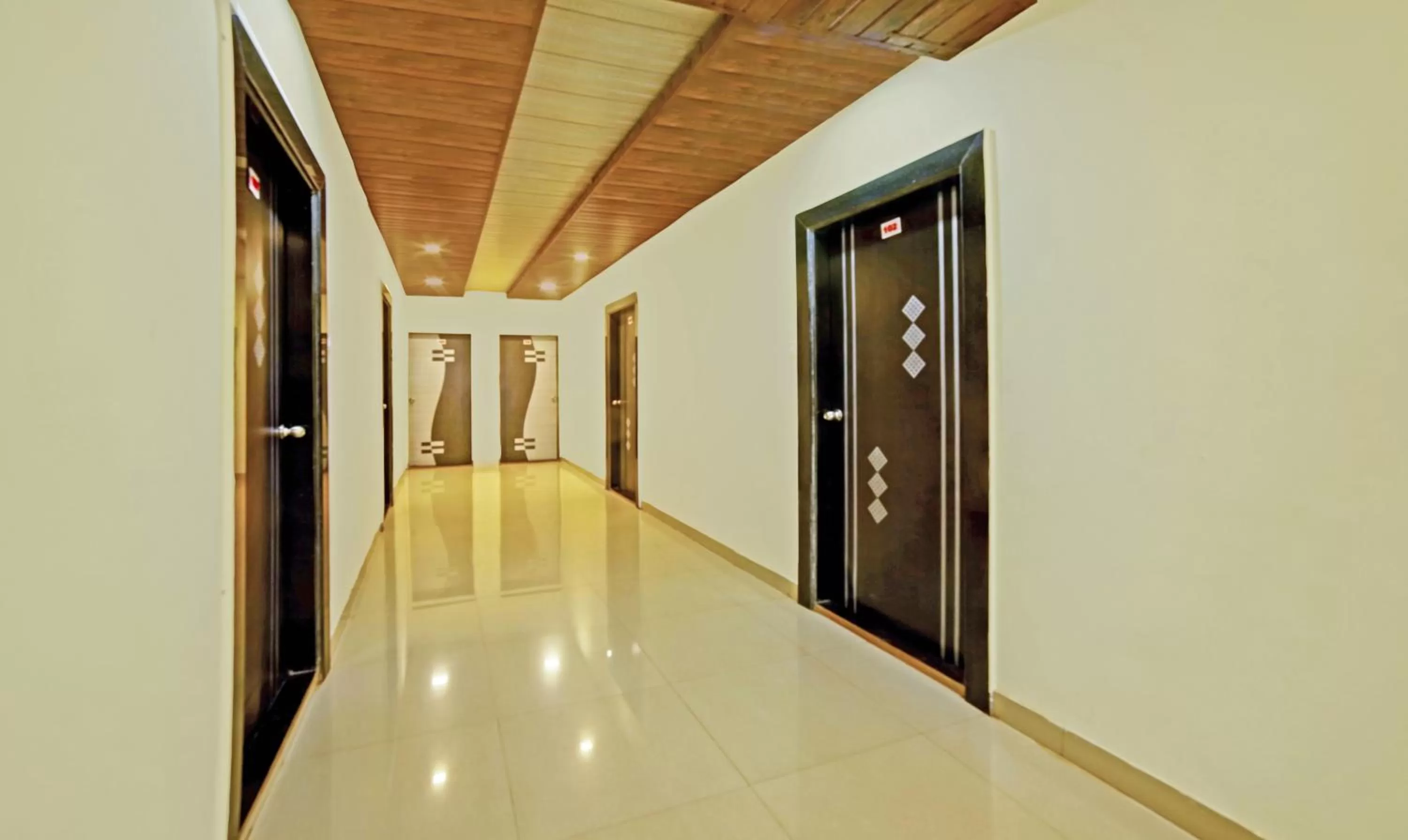 Lobby or reception in Treebo Balaji Excellency with Pool & Spa