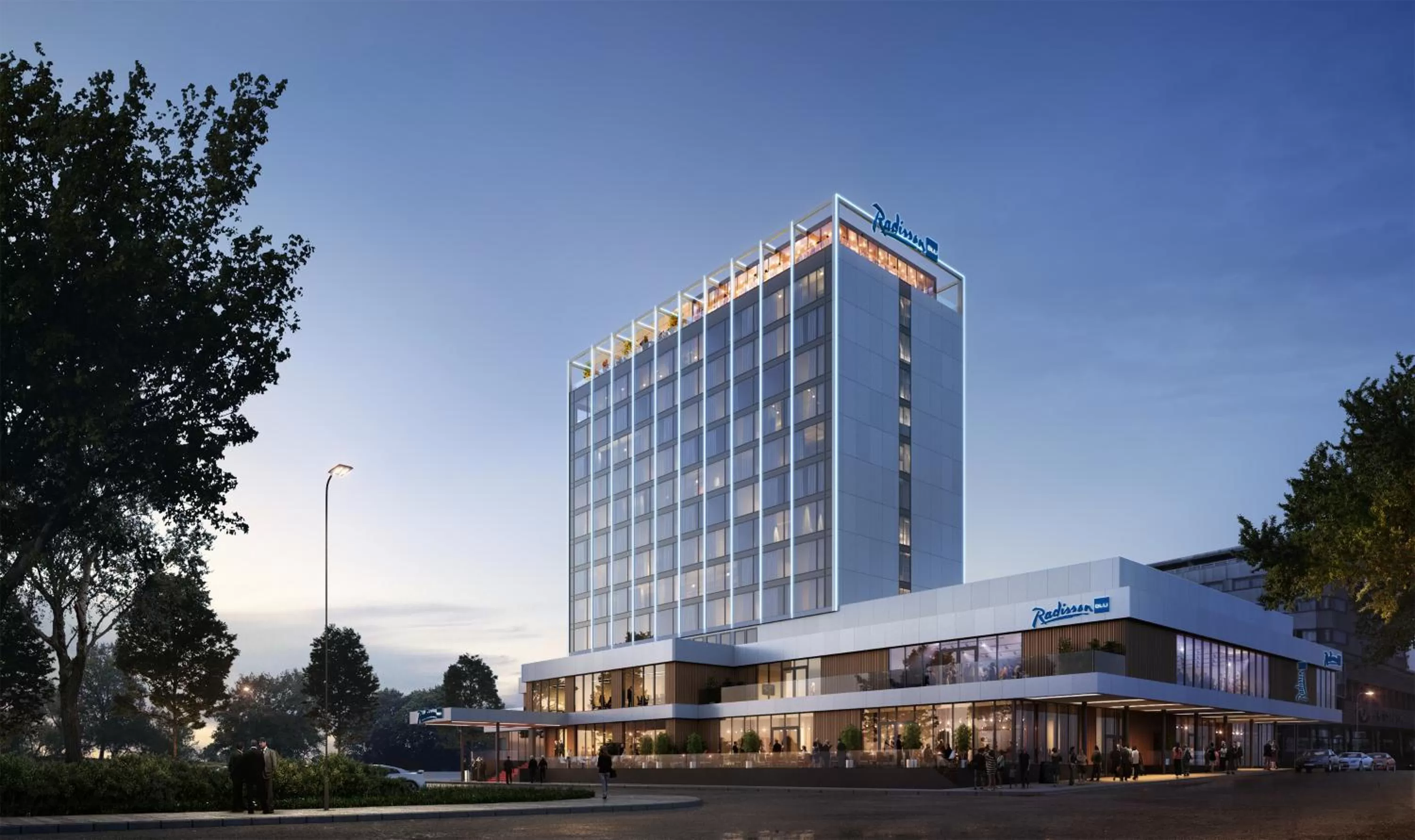 Property building in Radisson Blu Caledonien Hotel, Kristiansand
