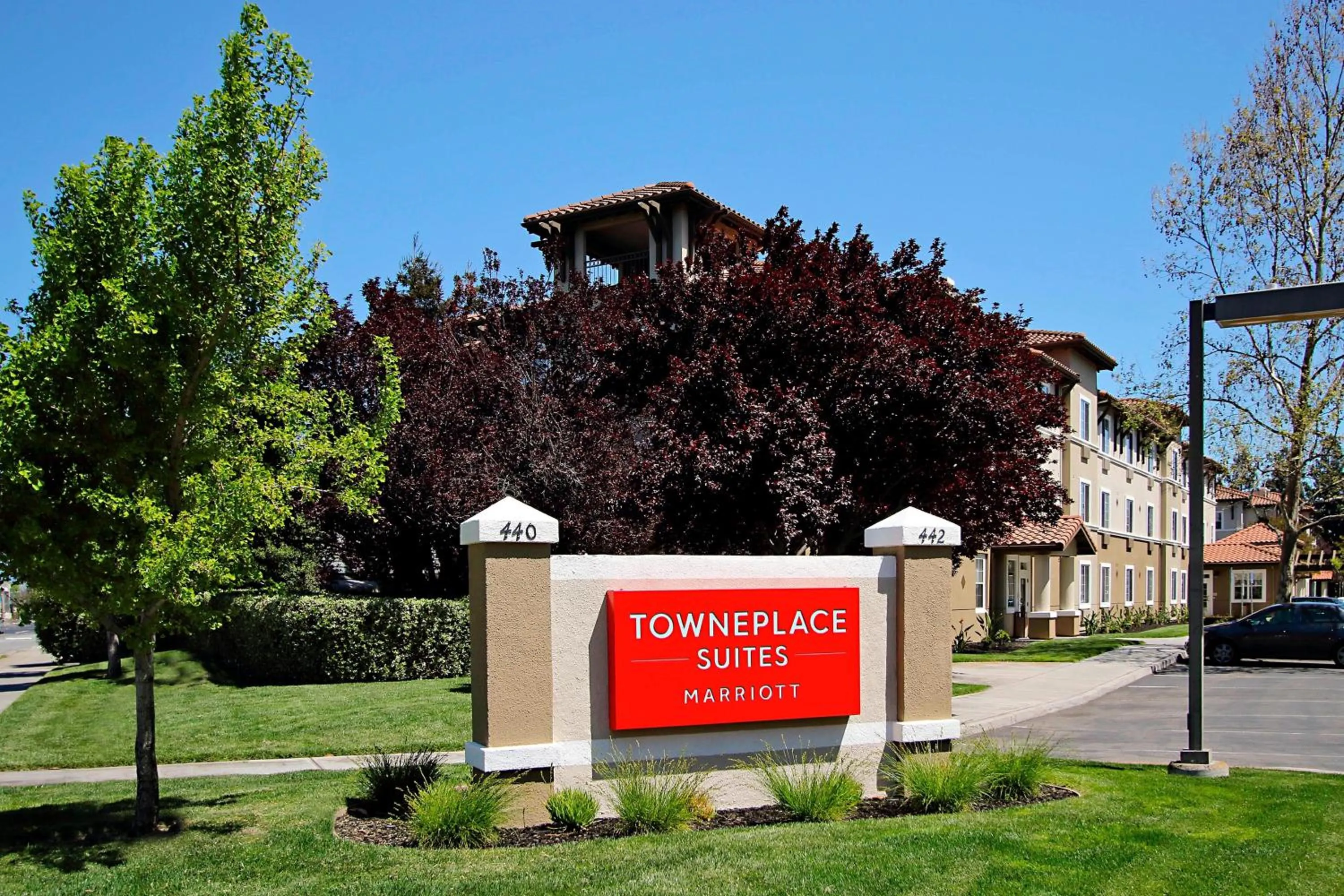 Property building in TownePlace Suites San Jose Cupertino