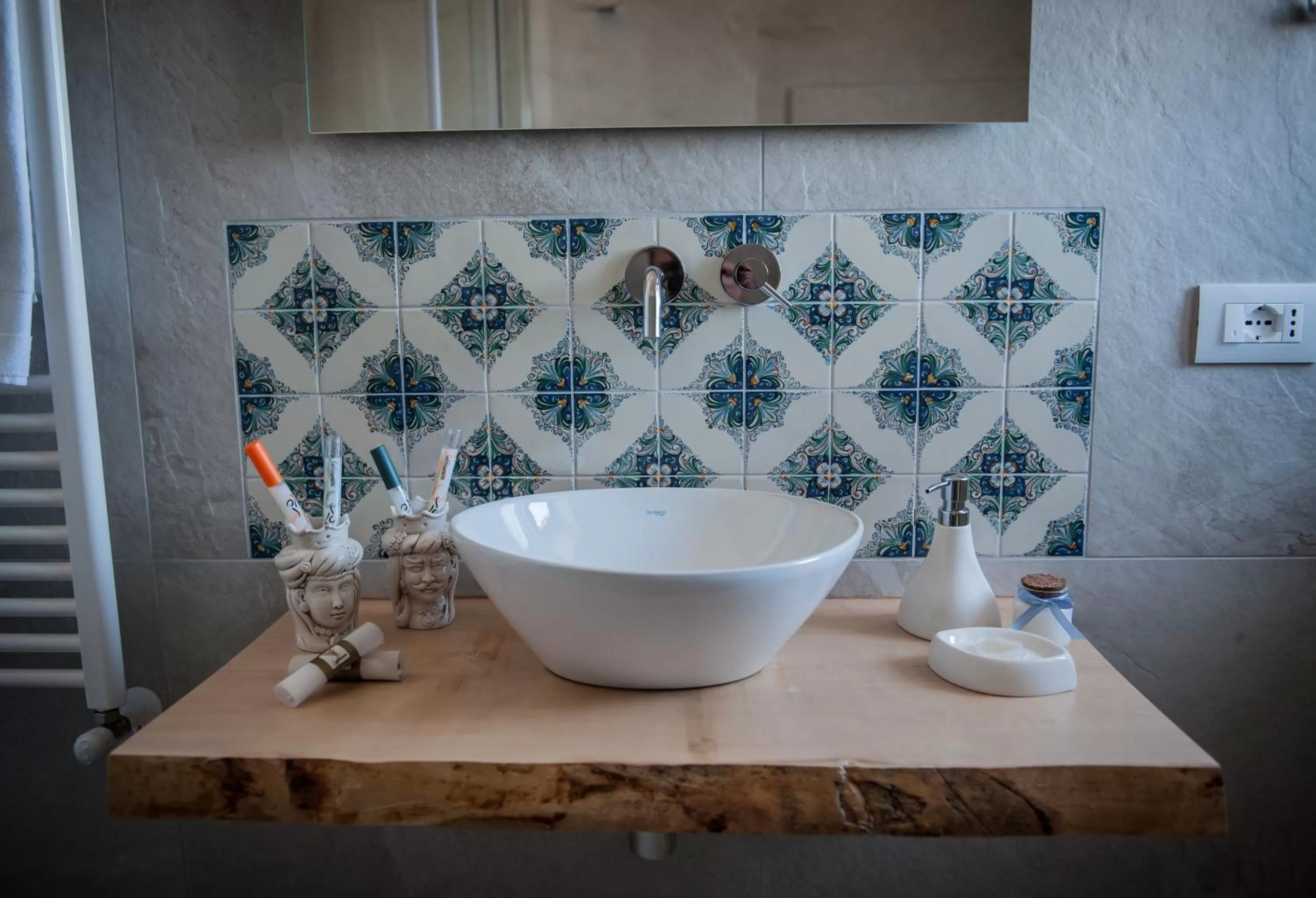 Bathroom in B&B iMori