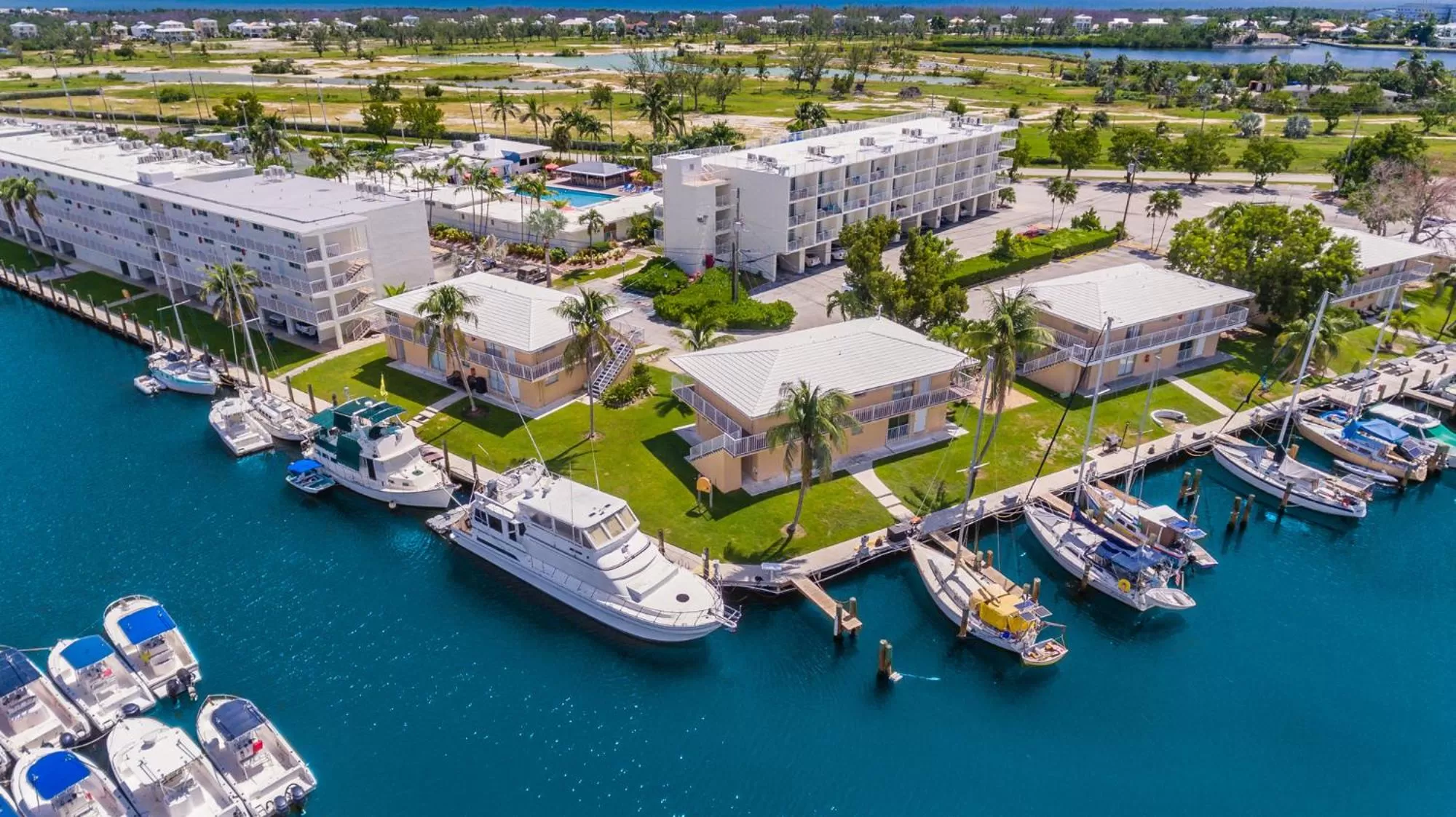 Bird's eye view in Skipjack Resort & Marina