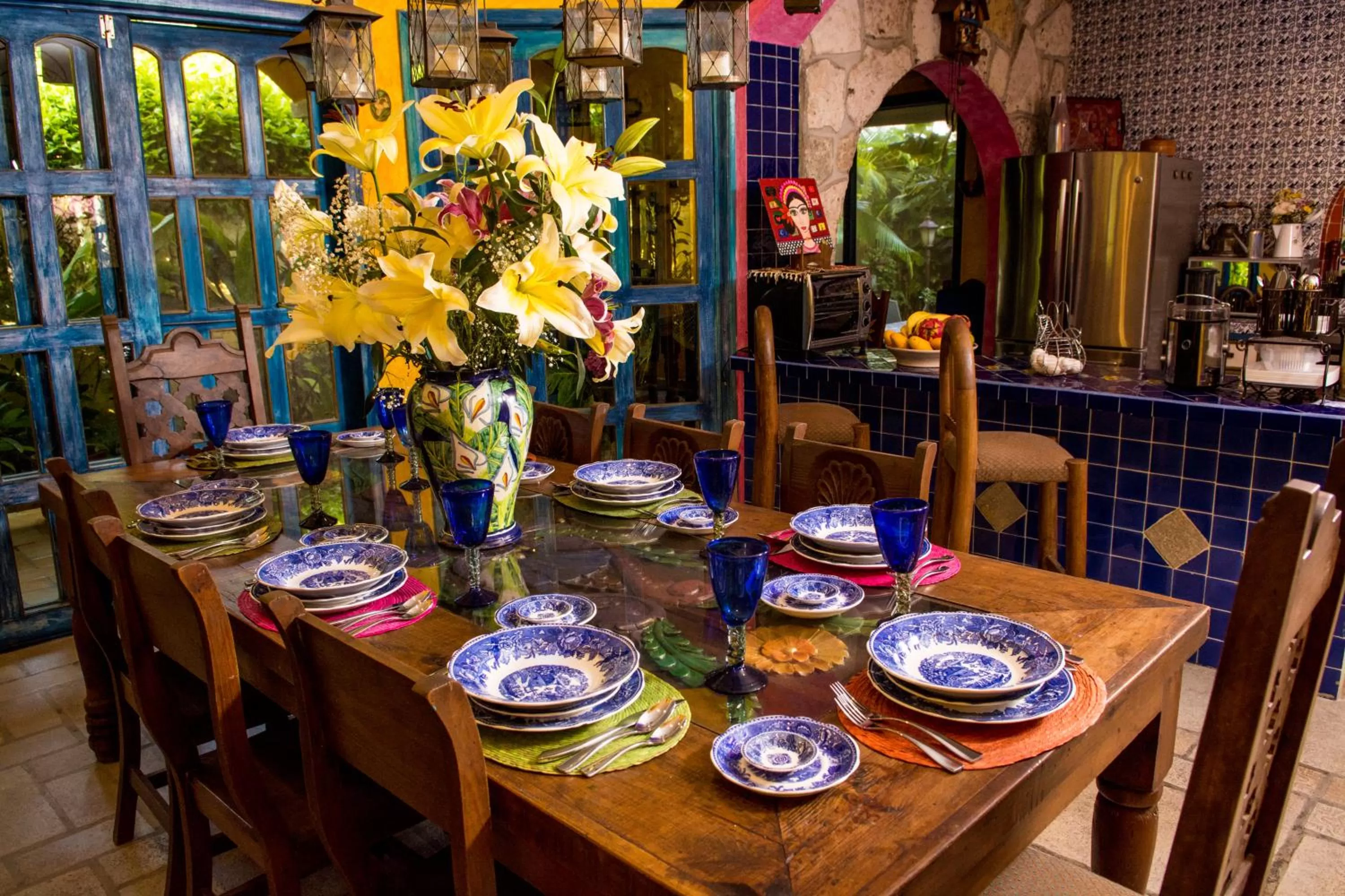 Dining area in Hacienda Boutique B&B and Spa Solo Adultos