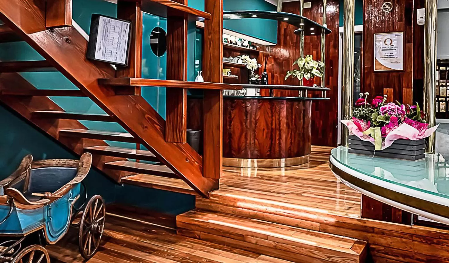 Lobby or reception in Business Hotel