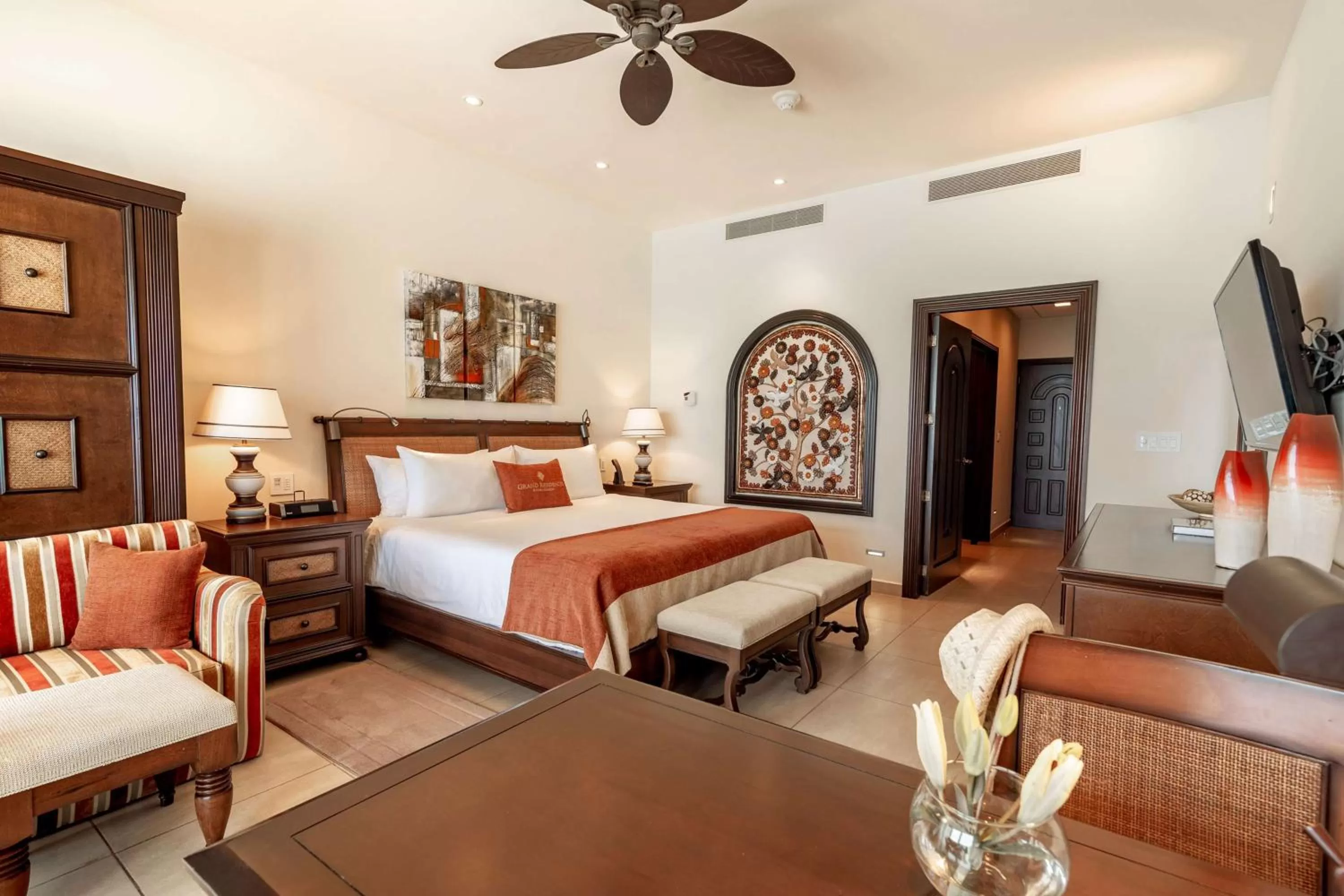 Photo of the whole room, Bed in Grand Residences Riviera Cancun, All Inclusive