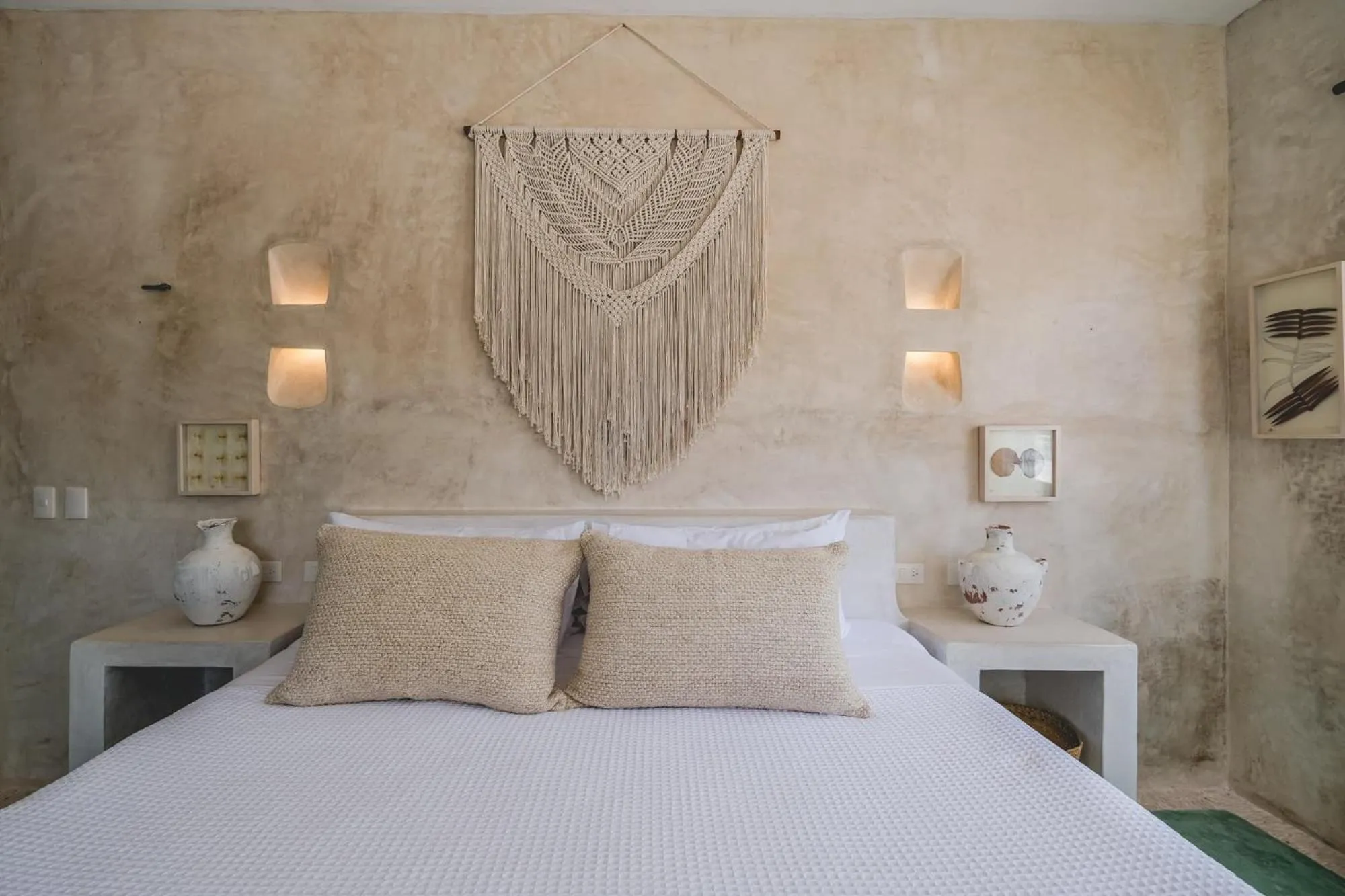 Bed in Wakax Hacienda - Cenote & Boutique Hotel - Small Luxury Hotels of the World