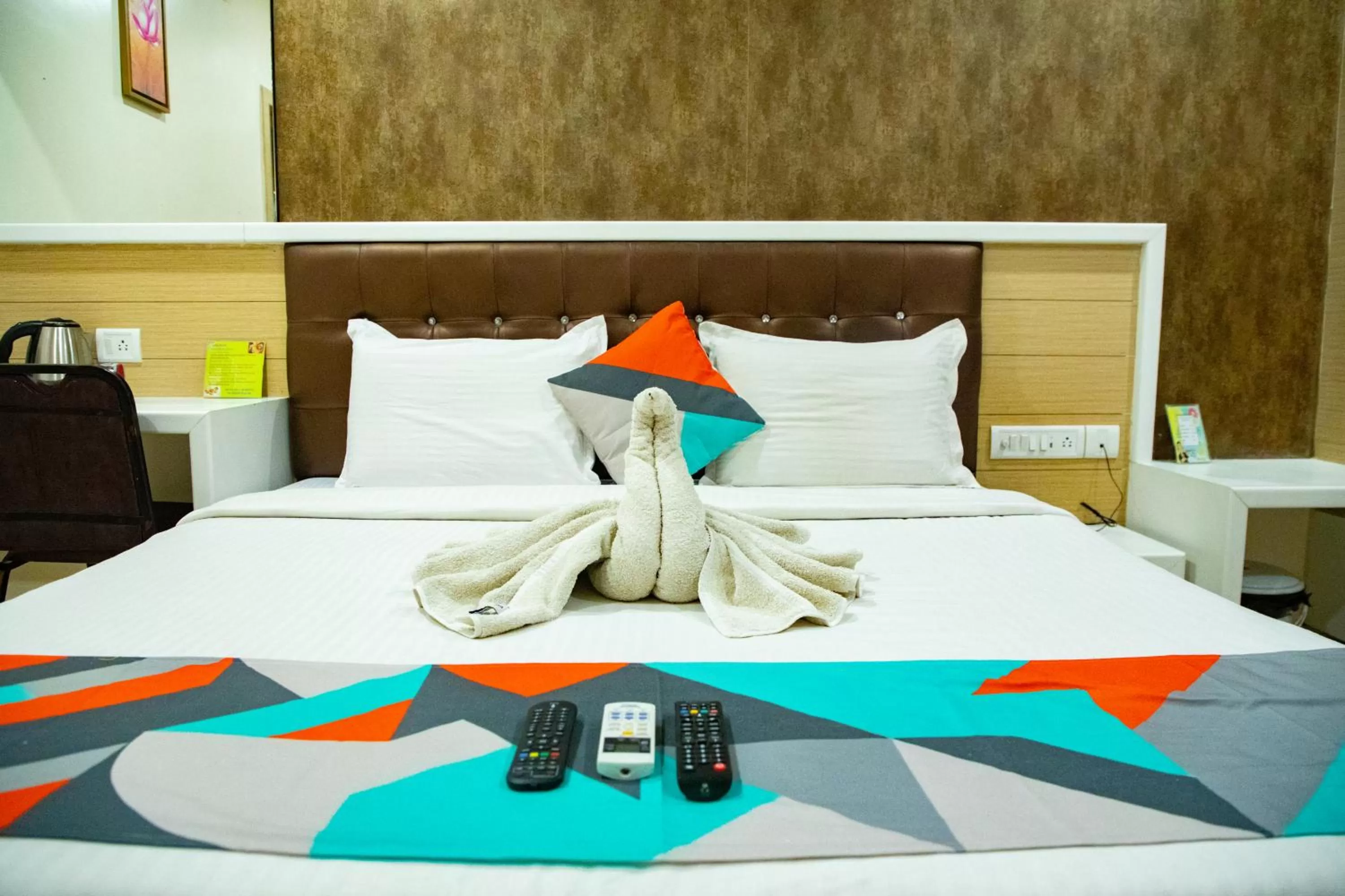 Bed in Arunaachalaa Resiidency