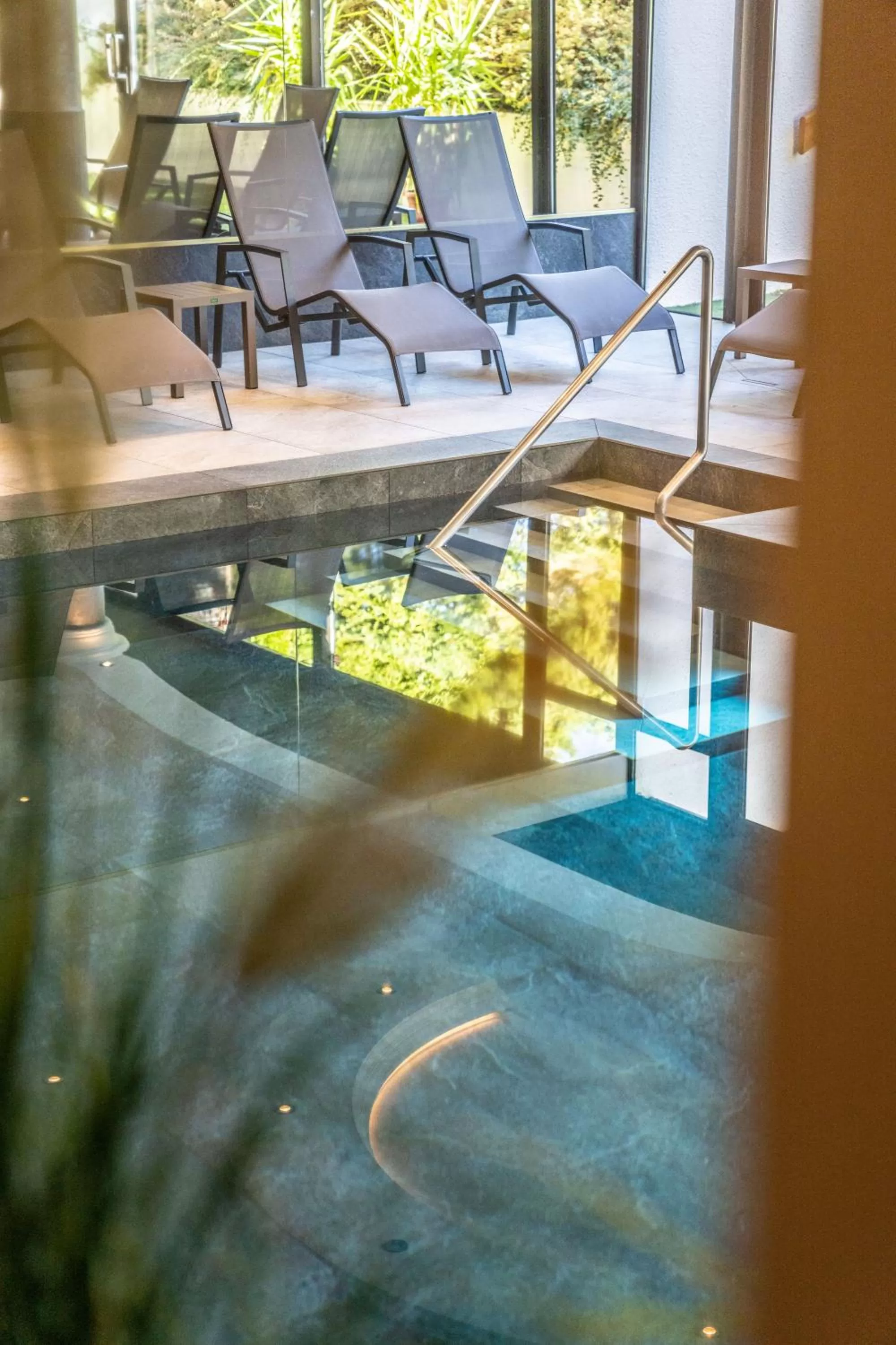 Swimming pool in Hotel Seefelderhof