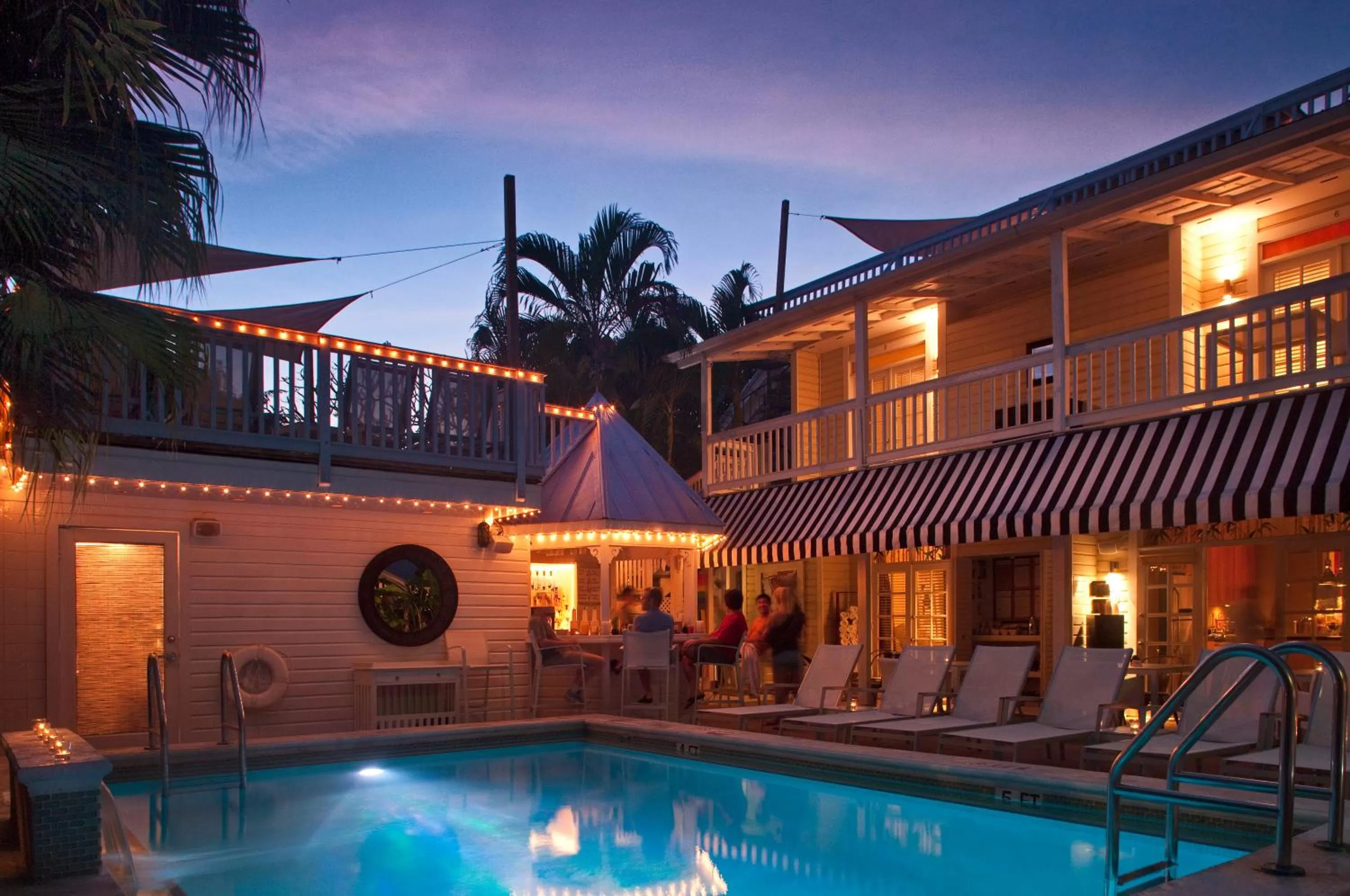 Swimming pool in Alexander's Guesthouse-Adult Exclusive, LGBTQ Friendly