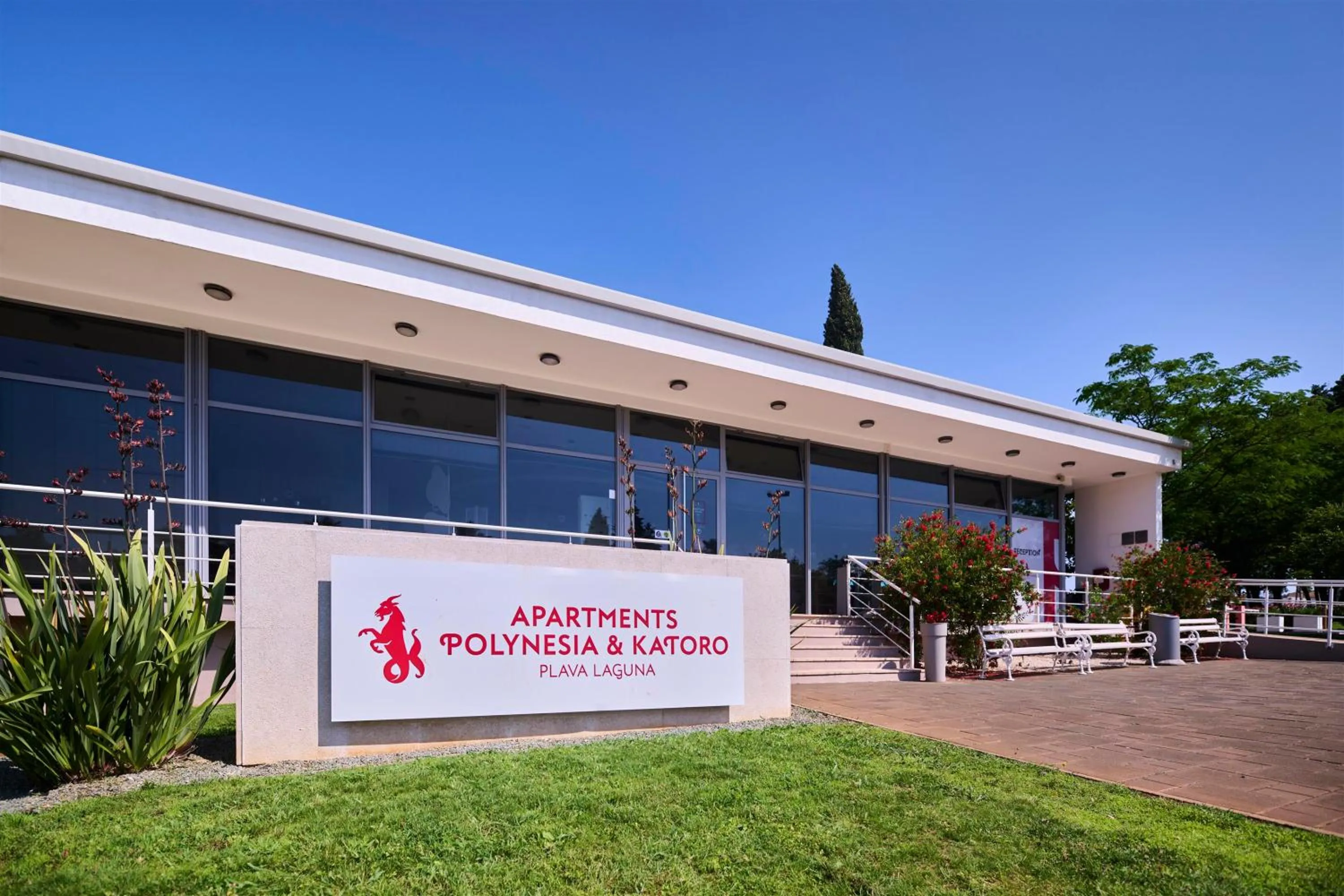 Property building in Apartments Katoro Plava Laguna