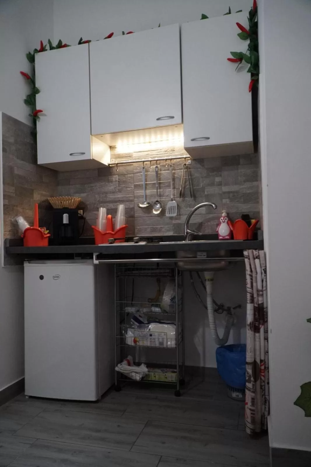 Kitchen or kitchenette in B&B porta Garibaldi