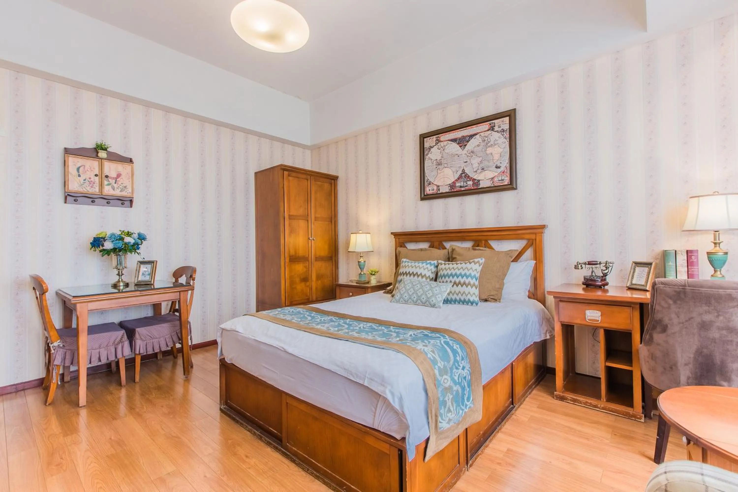 Bed in Westlake 7 Service Apartment