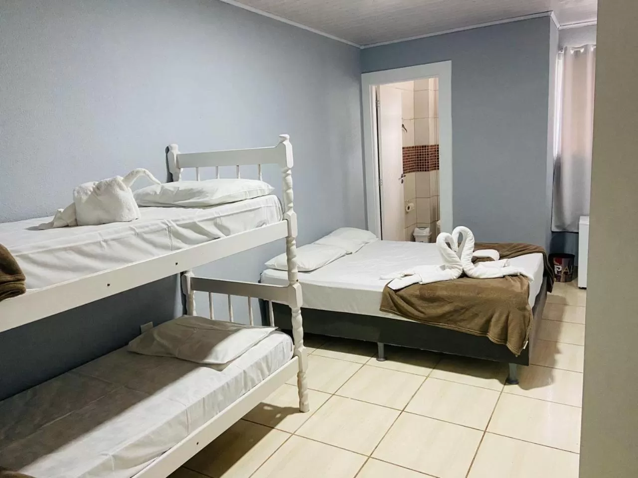 Bed in Pousada Caminho Dos Sonhos