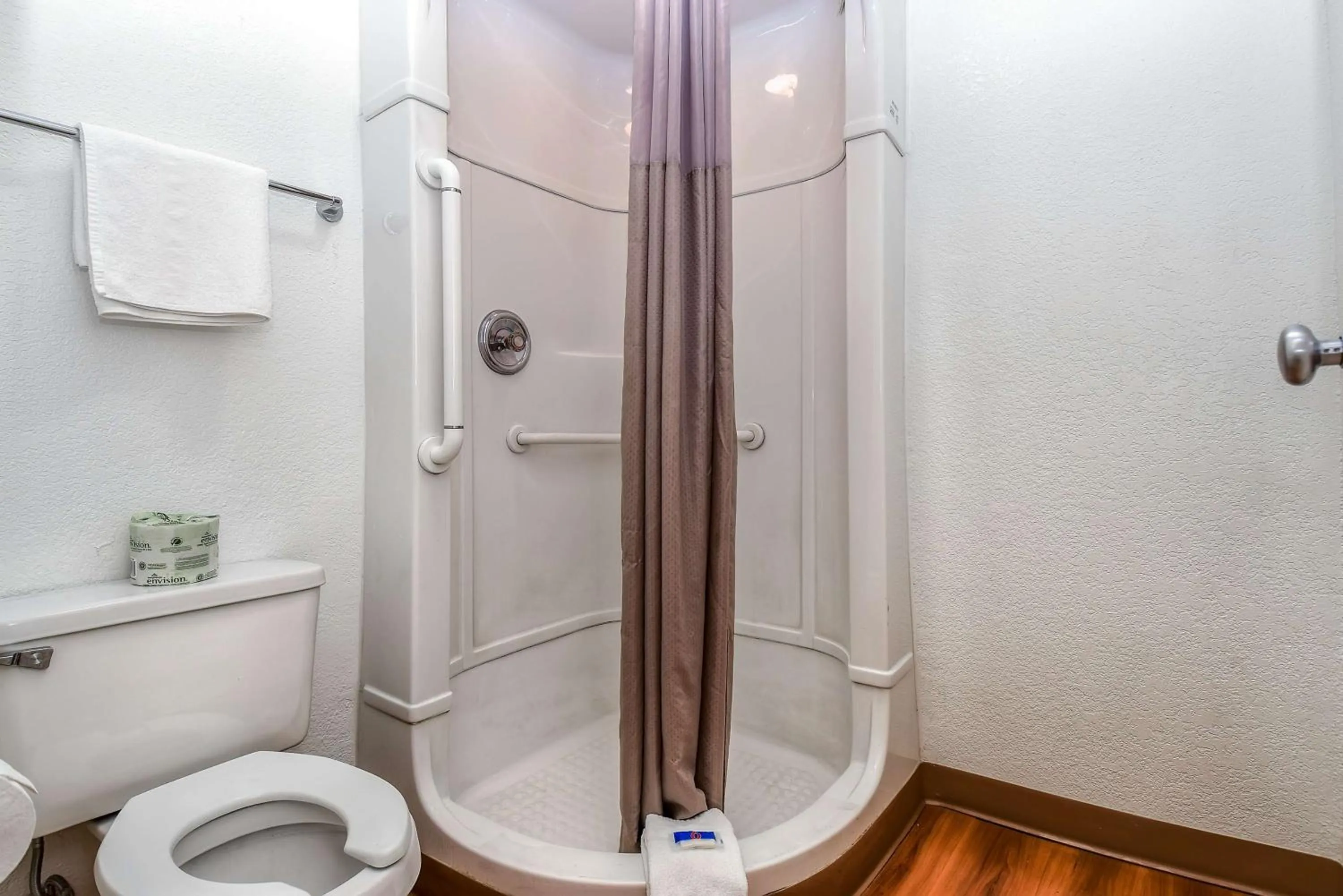 Shower in Motel 6-Corona, CA