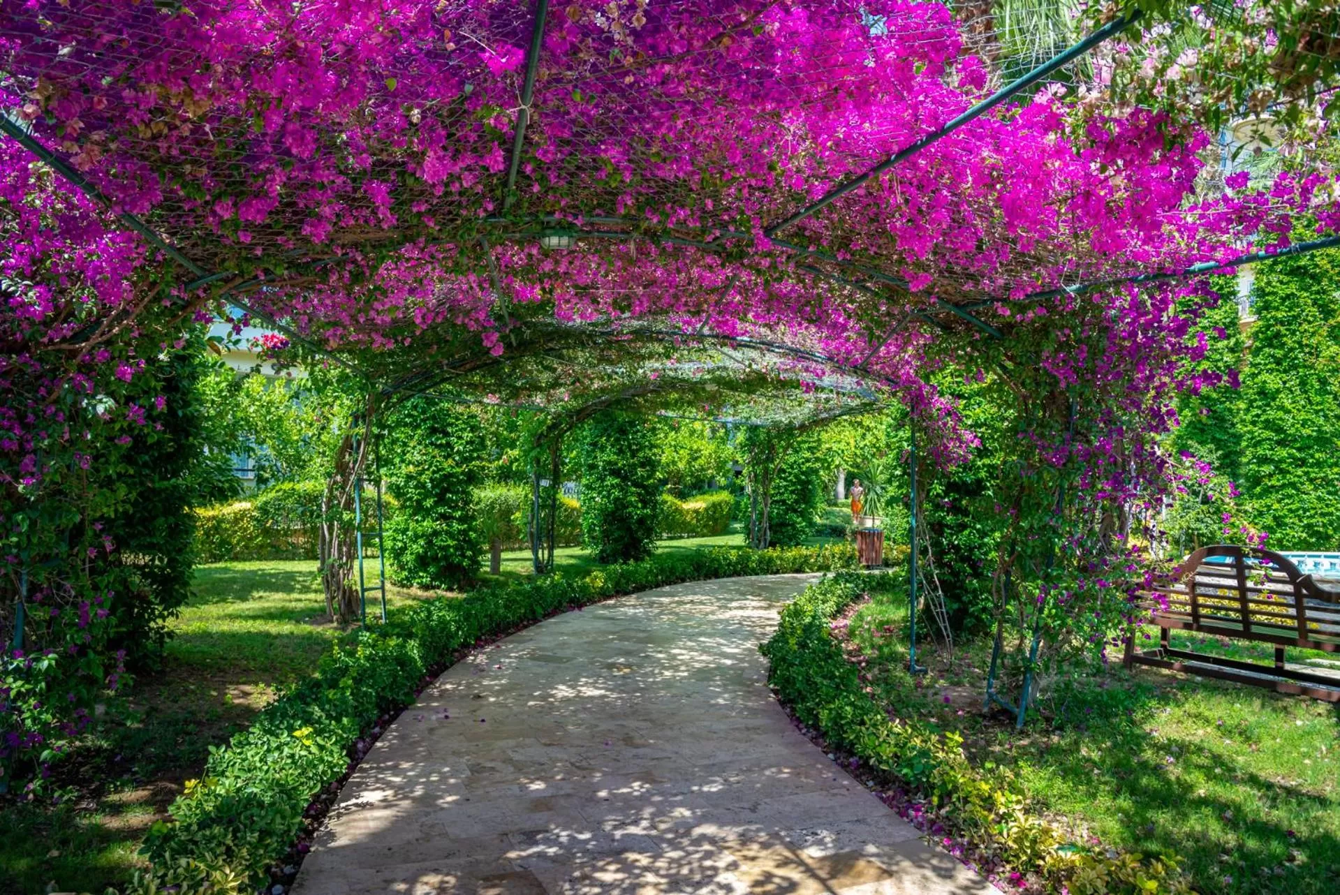 Garden in Mukarnas Spa & Resort Hotel