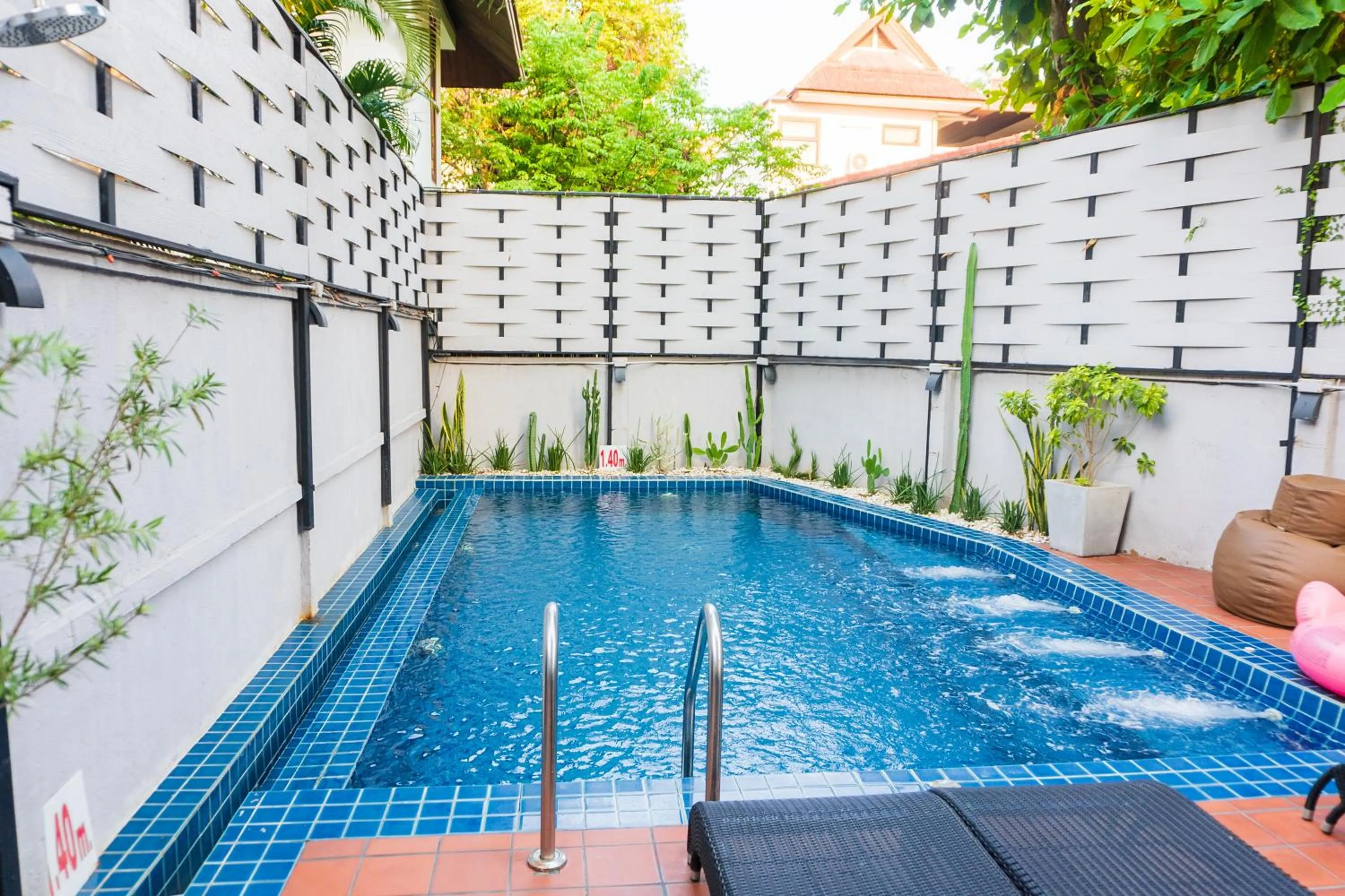 Swimming pool in Wealth Boutique Hotel Chiang Mai