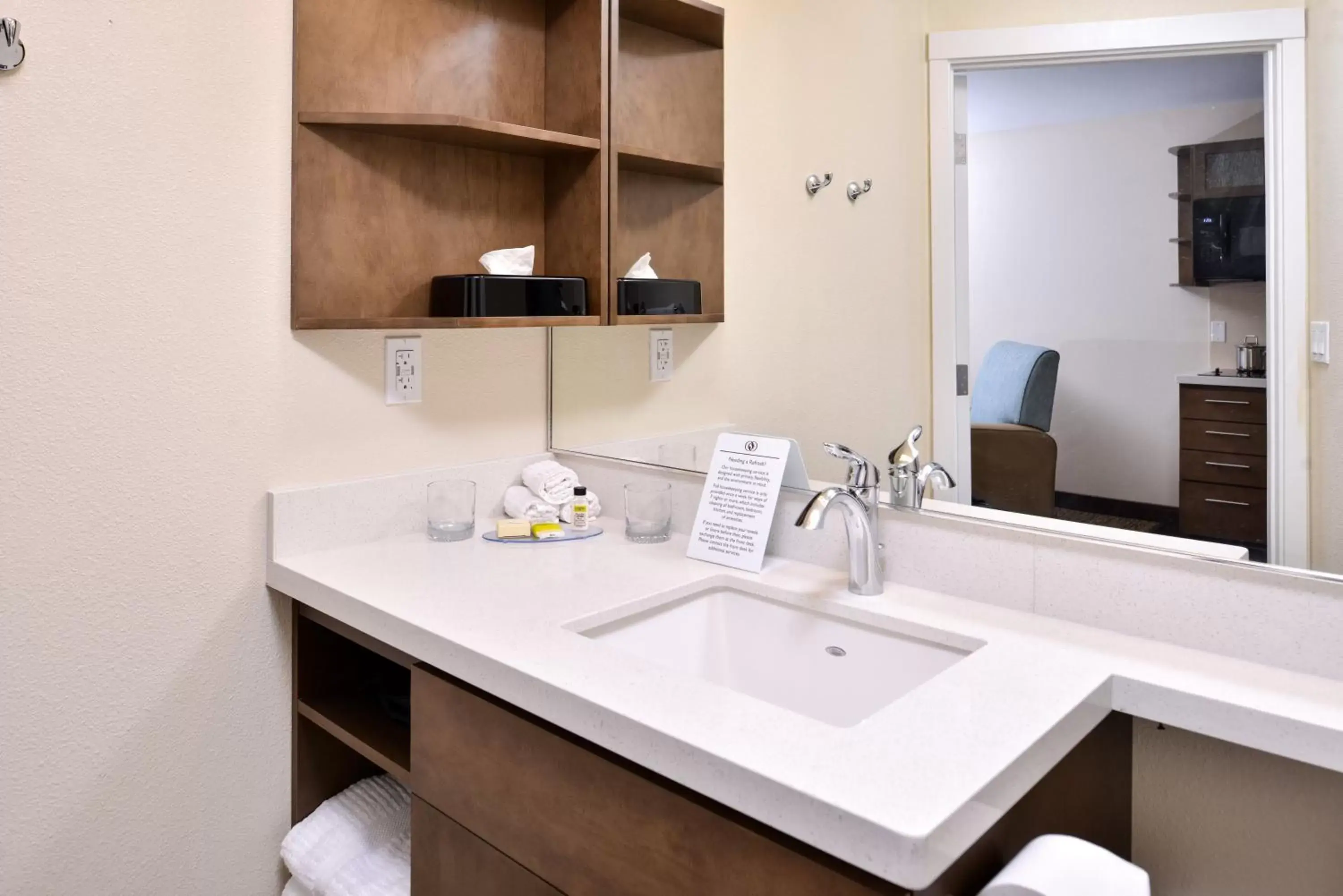Queen Studio Suite with Two Queen Beds - Hearing Accessible/Disability Access in Candlewood Suites - Lodi by IHG Queen Studio Suite with Two Queen Beds - Hearing Accessible/Disability Access in Candlewood Suites - Lodi by IHG