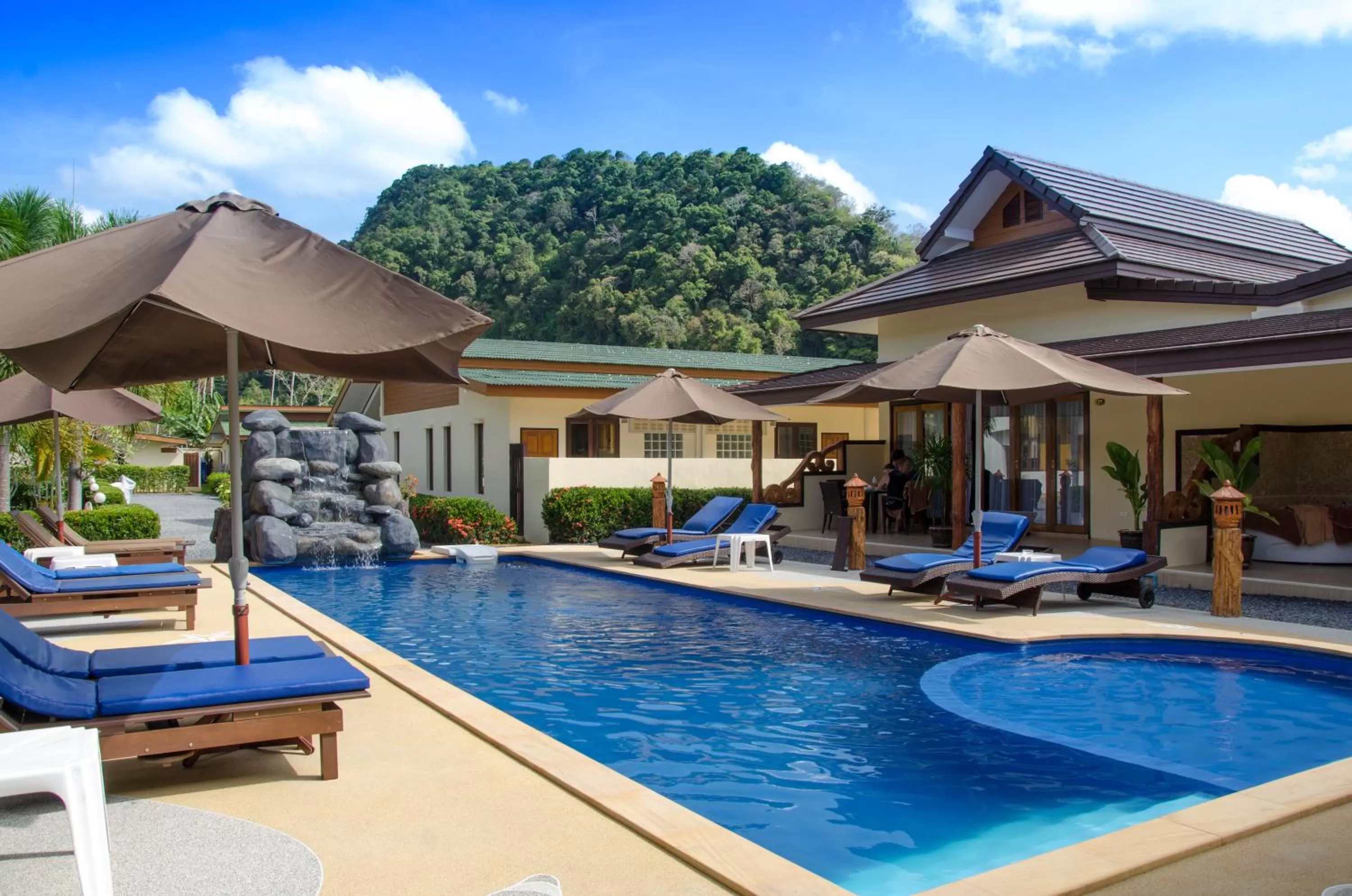 Natural landscape in Jungle Village Bungalow