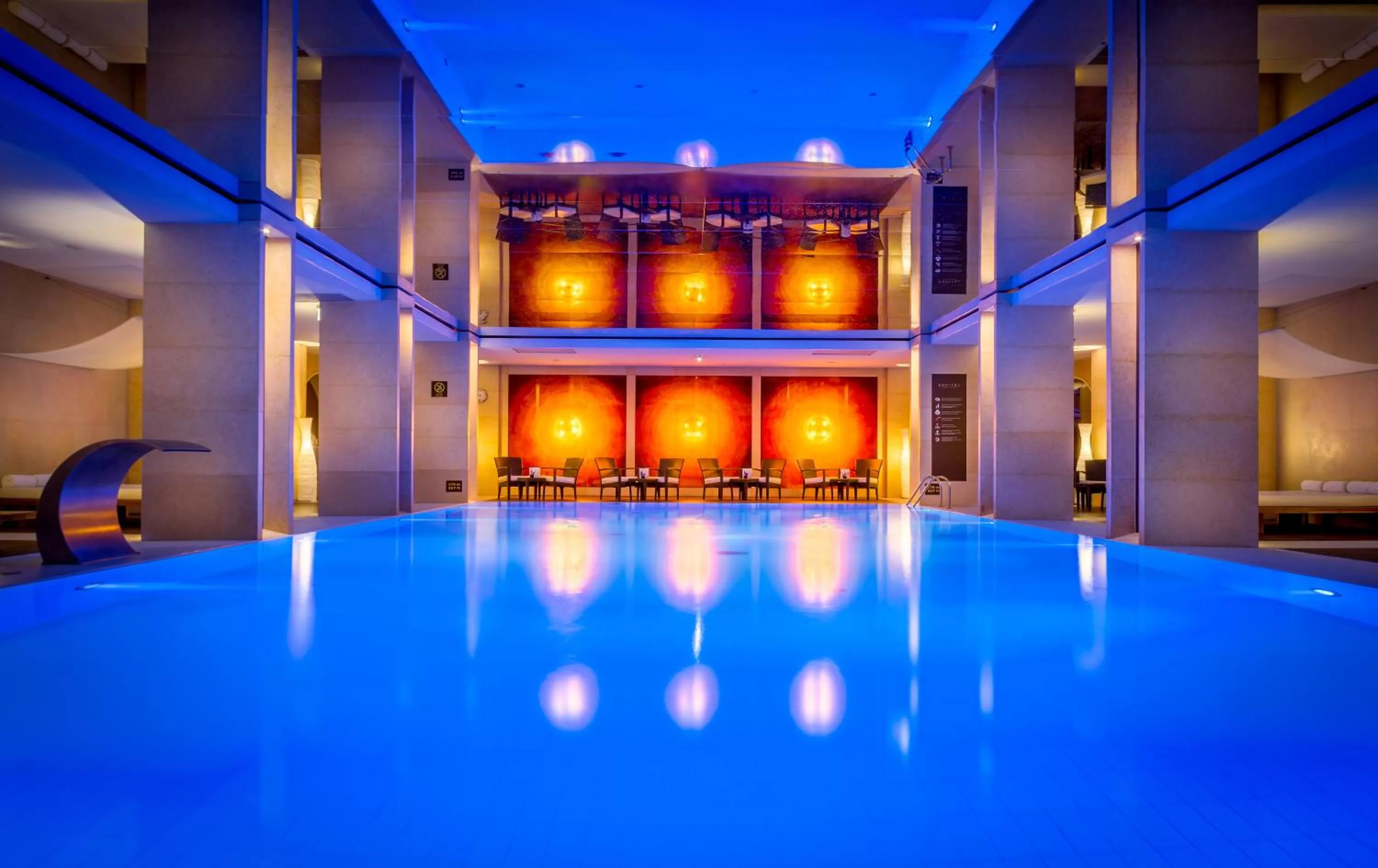 Swimming pool in Sofitel Warsaw Victoria