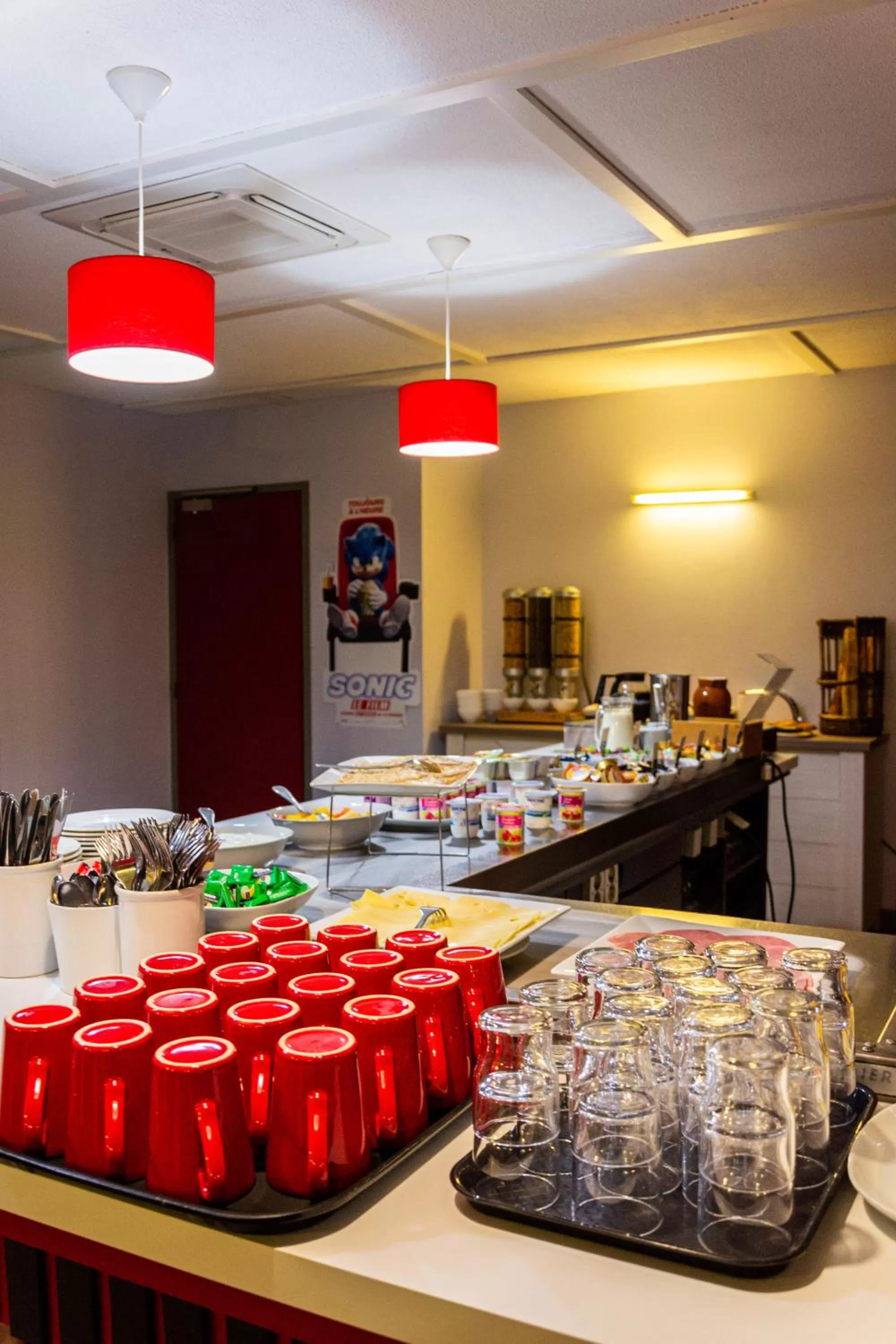 Buffet breakfast in initial by balladins La Roche-sur-Yon