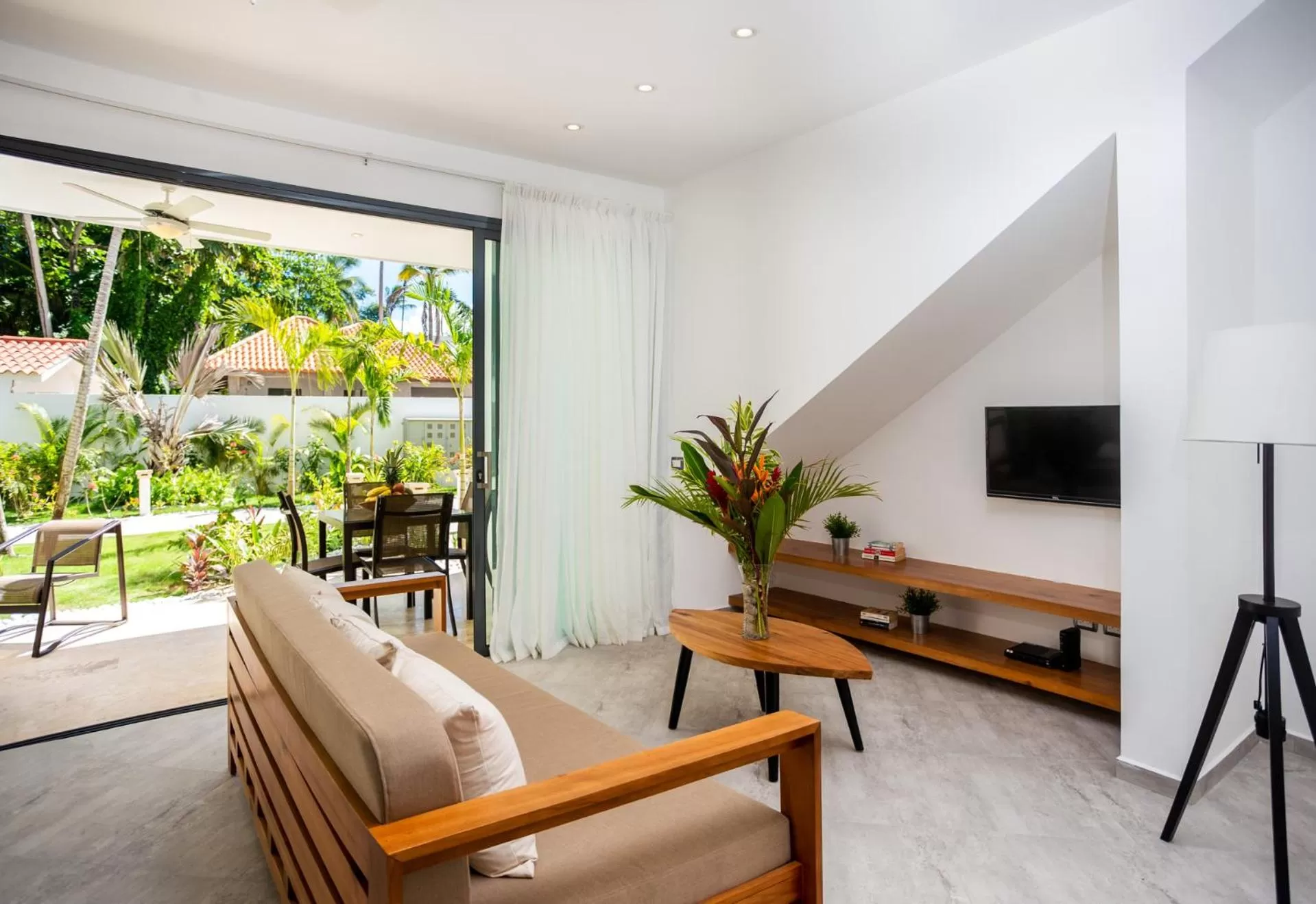 Living room in Louisa Aparthotel