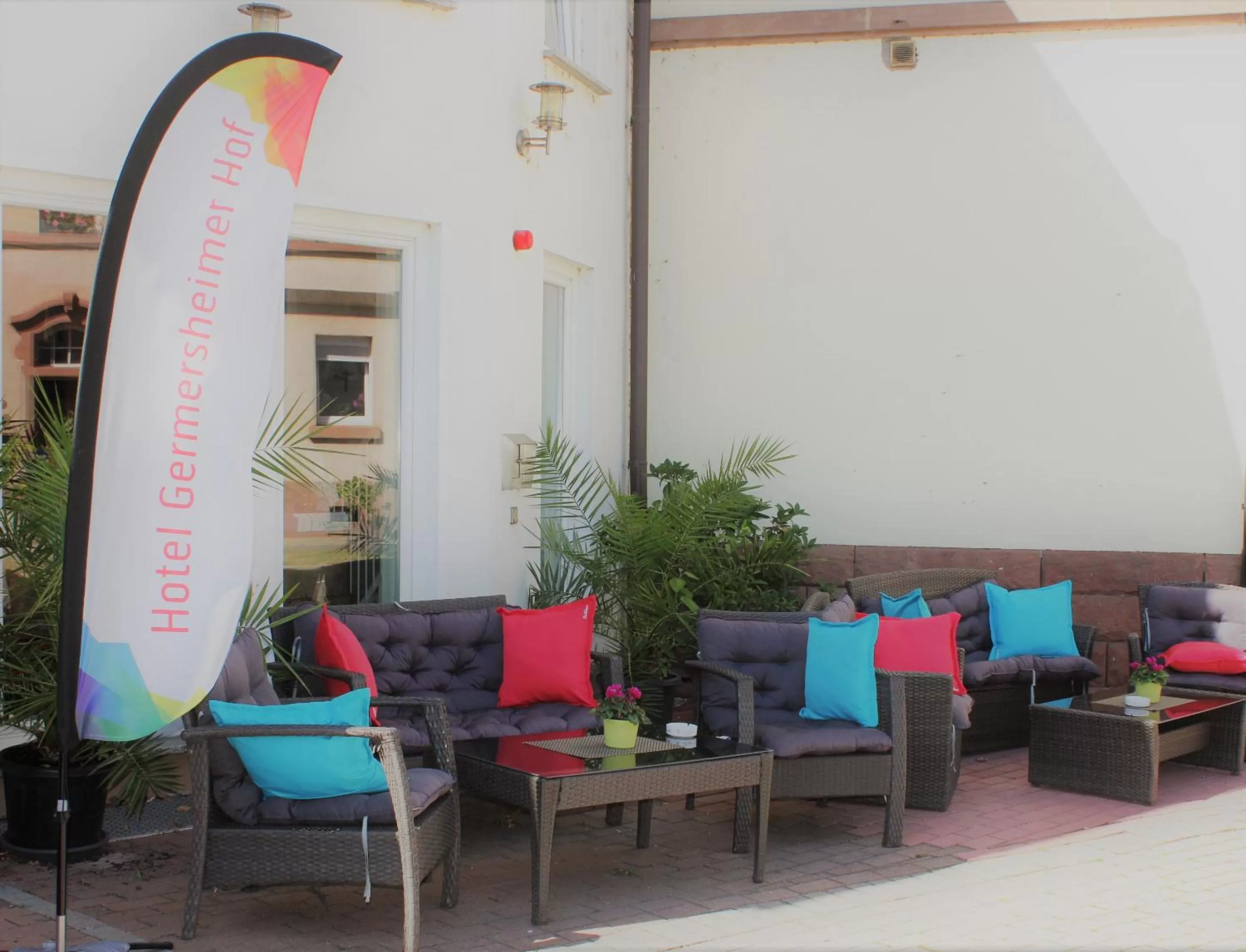 Seating area in Hotel Germersheimer Hof