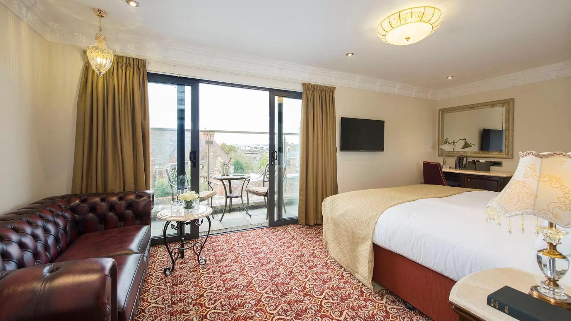 Bed in The George Street Hotel