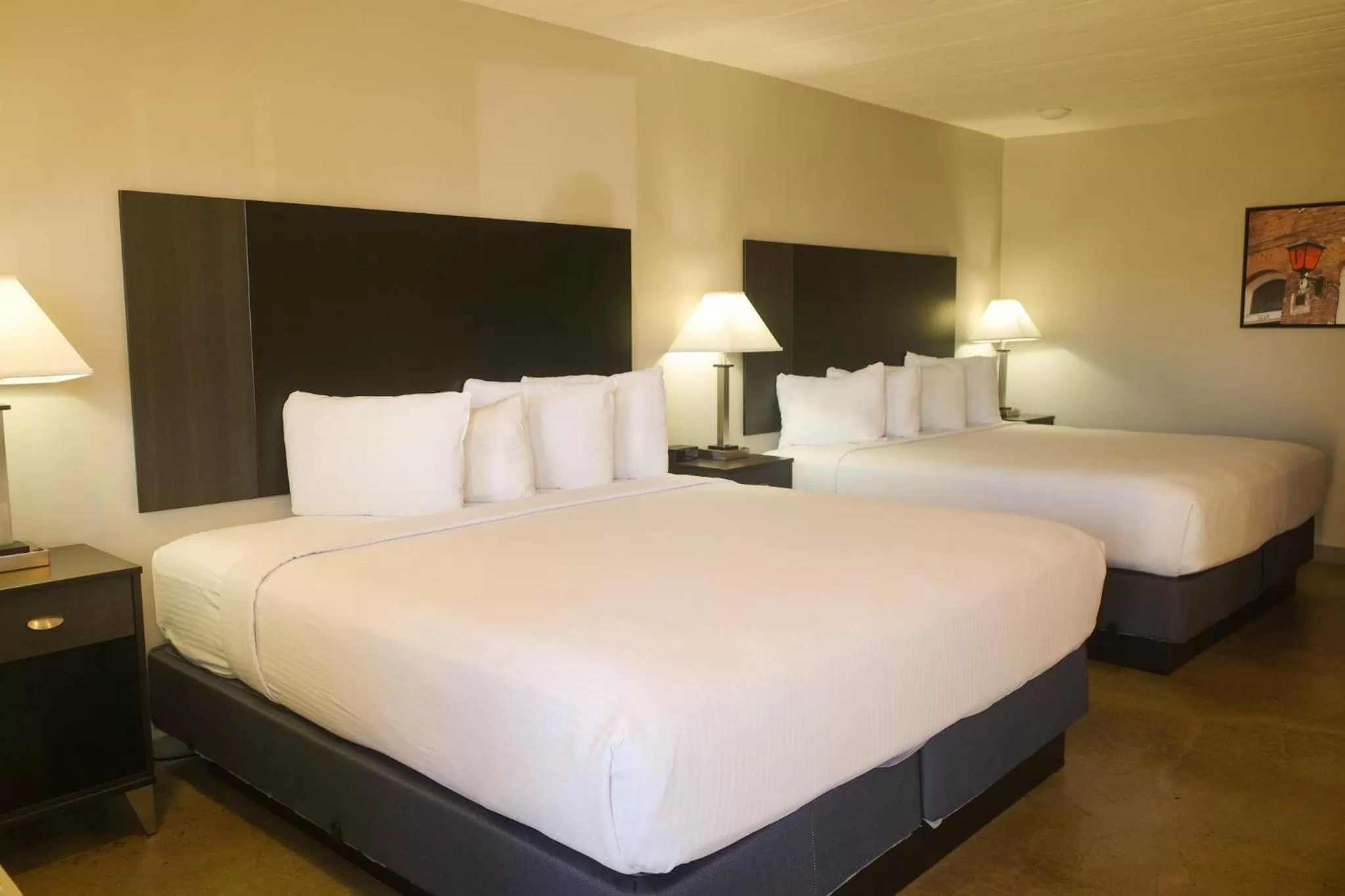 Bed in Americana Modern Hotel