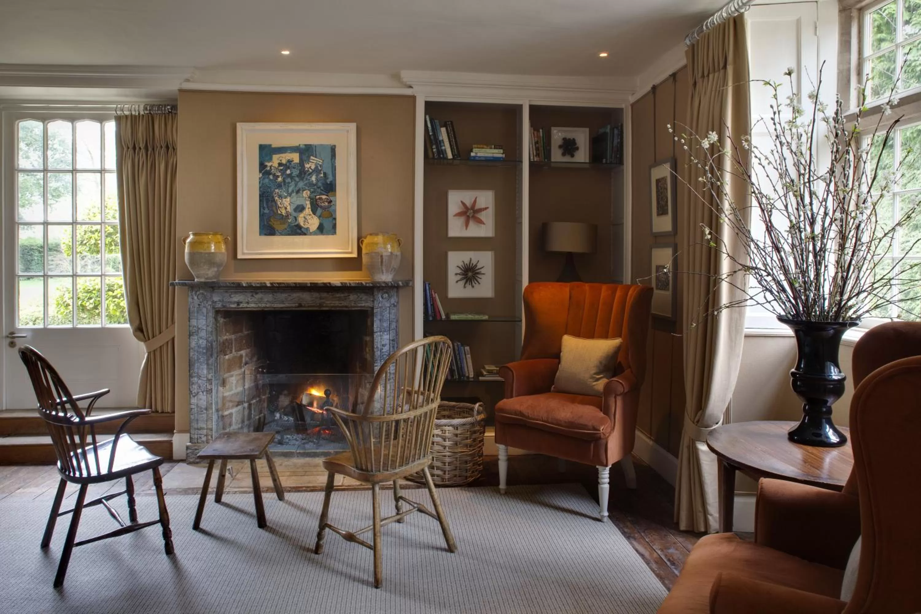 Day, Seating Area in Barnsley House