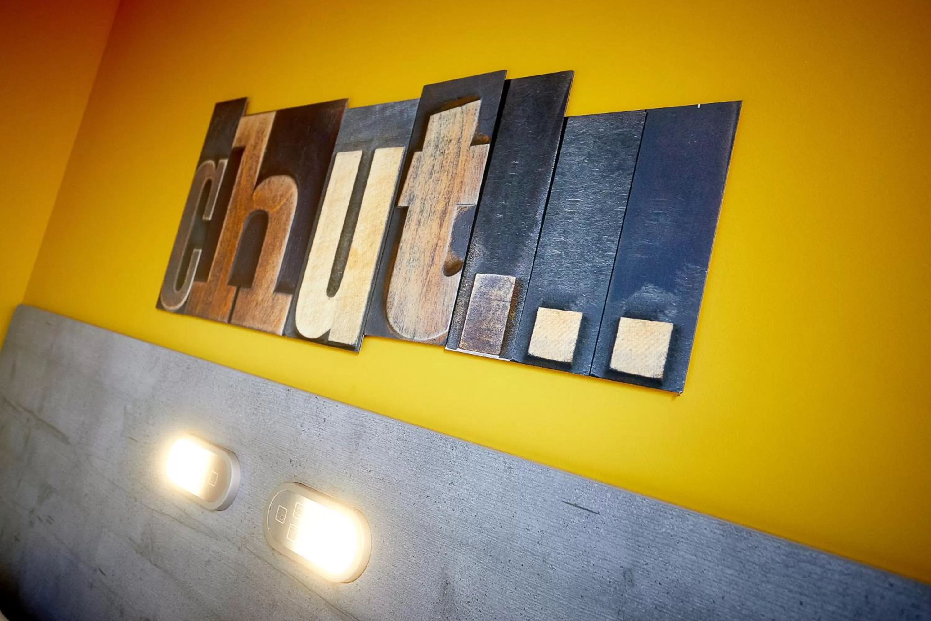 Decorative detail in ibis budget Auxerre Centre