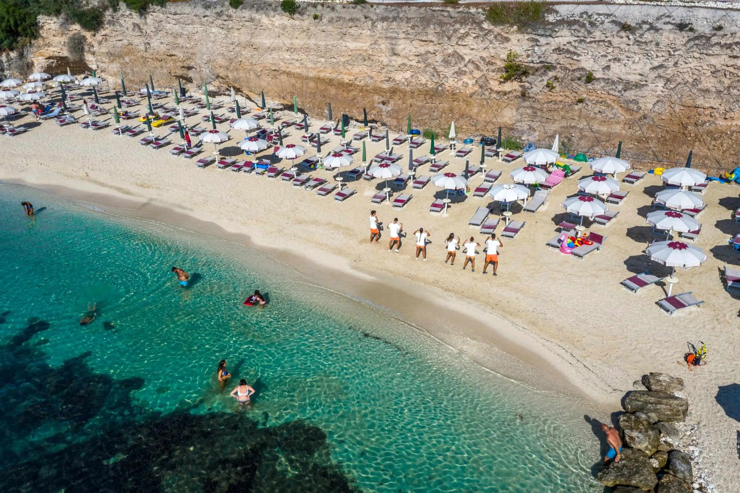 Beach in Palace Hotel San Michele