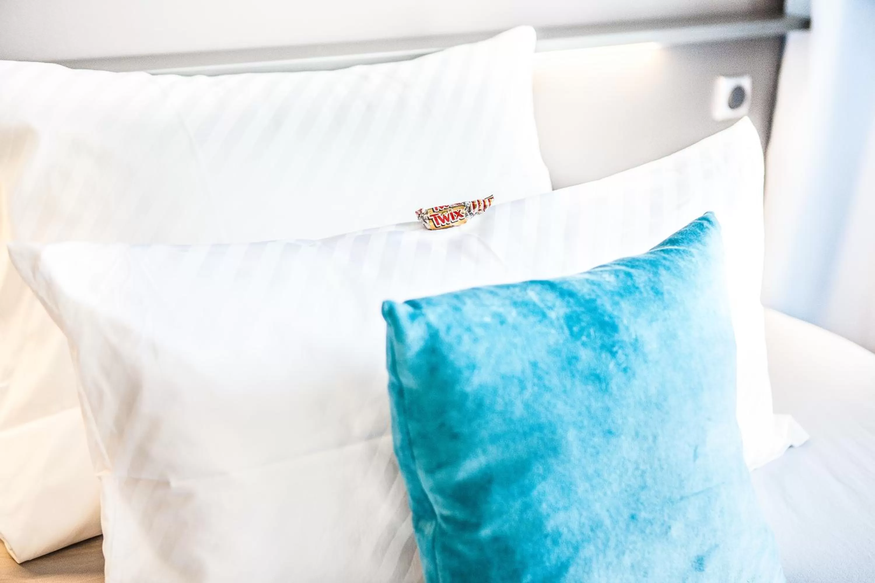 Bedroom, Bed in Luxstay Friedberg - Self-Check-In