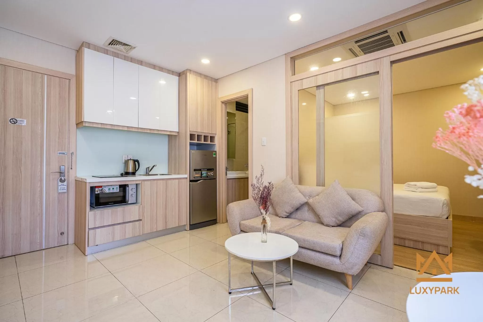 Seating Area in Luxy Park Hotel & Apartments - Notre Dame