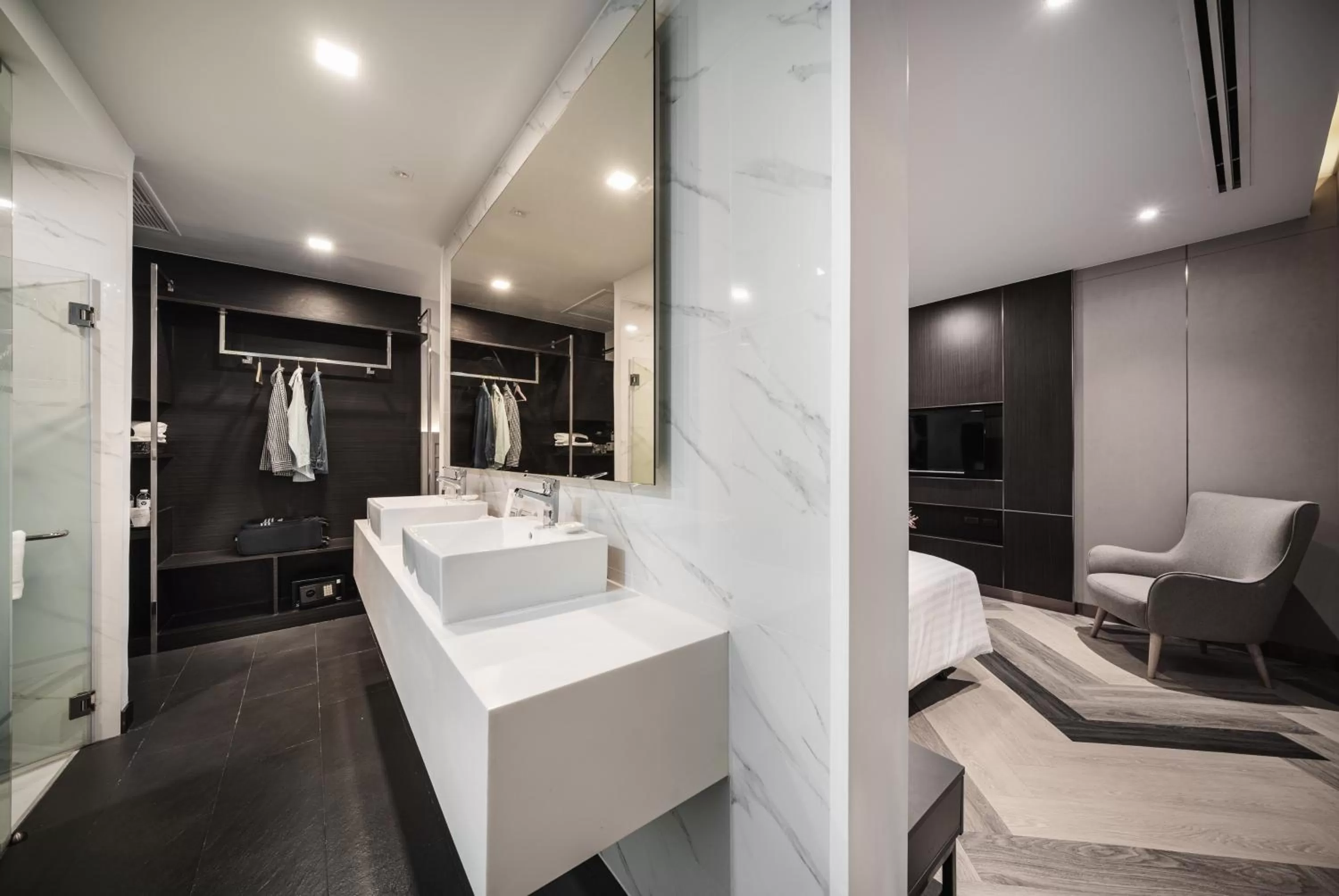 Bathroom in VIX Bangkok at Victory Monument