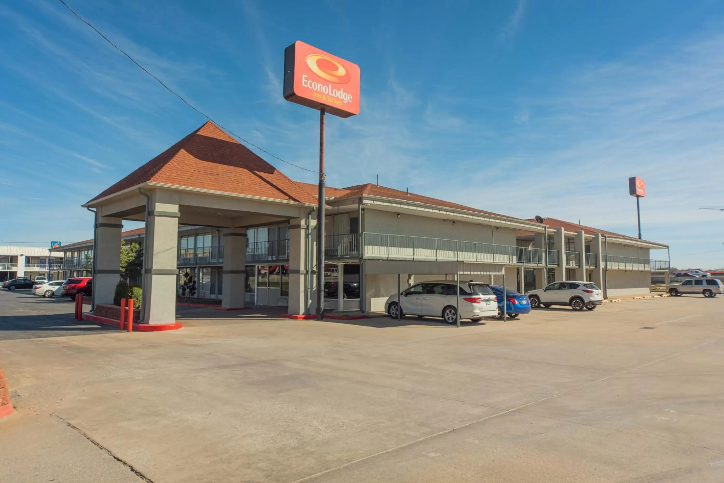 Property building in Econo Lodge Inn & Suites Near Bricktown
