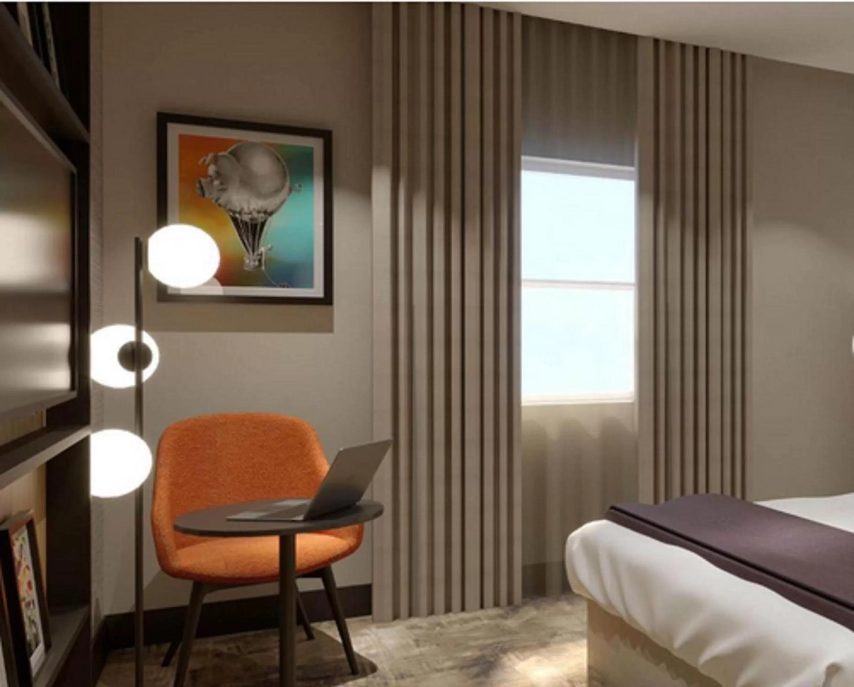 Living room, Bed in Shannon Springs Hotel