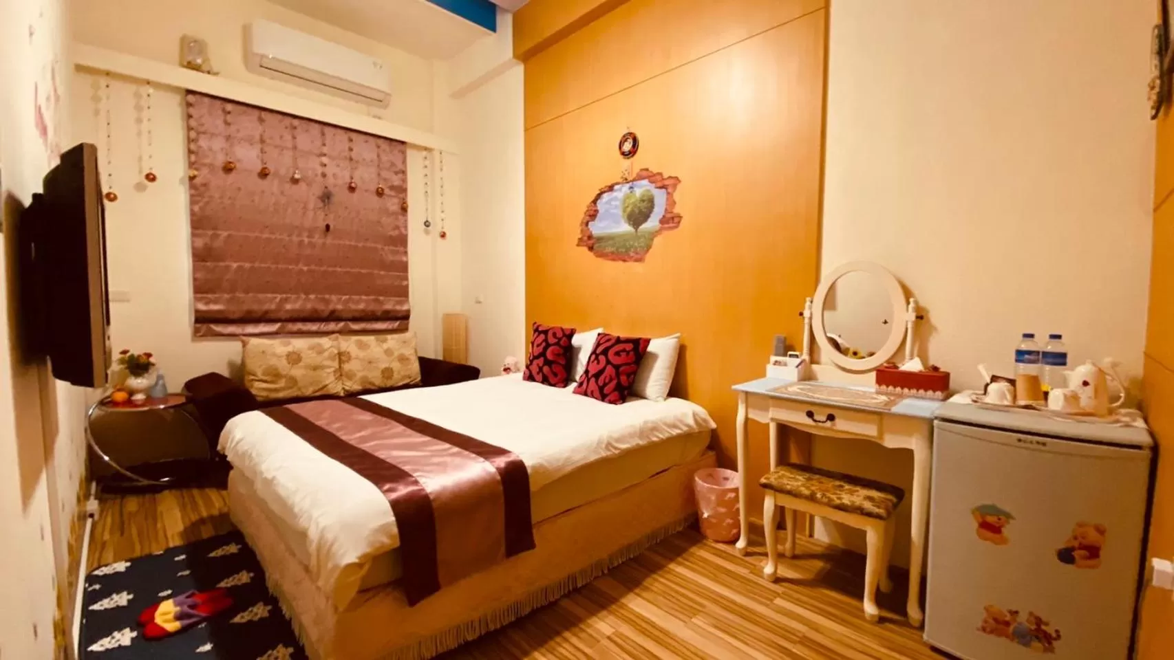 Photo of the whole room, Bed in Hai Yang Feng Qing Homestay