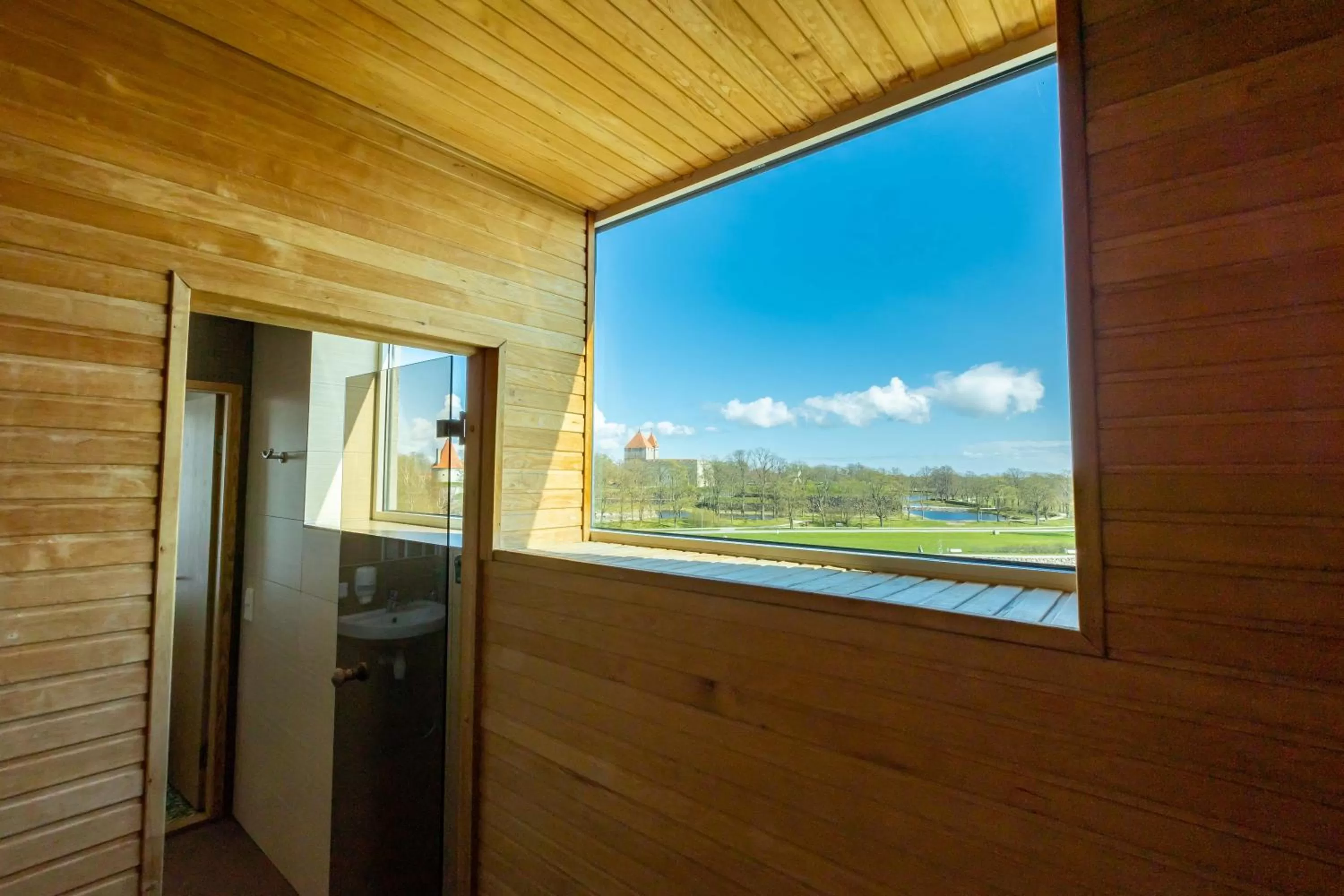 Sauna in Meri Seaside Hotel & SPA