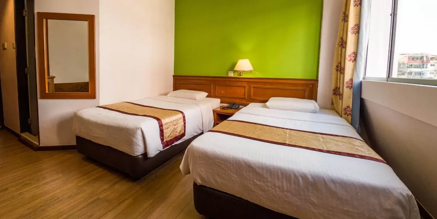 Deluxe Twin Room in Miri Hotel Deluxe Twin Room in Miri Hotel