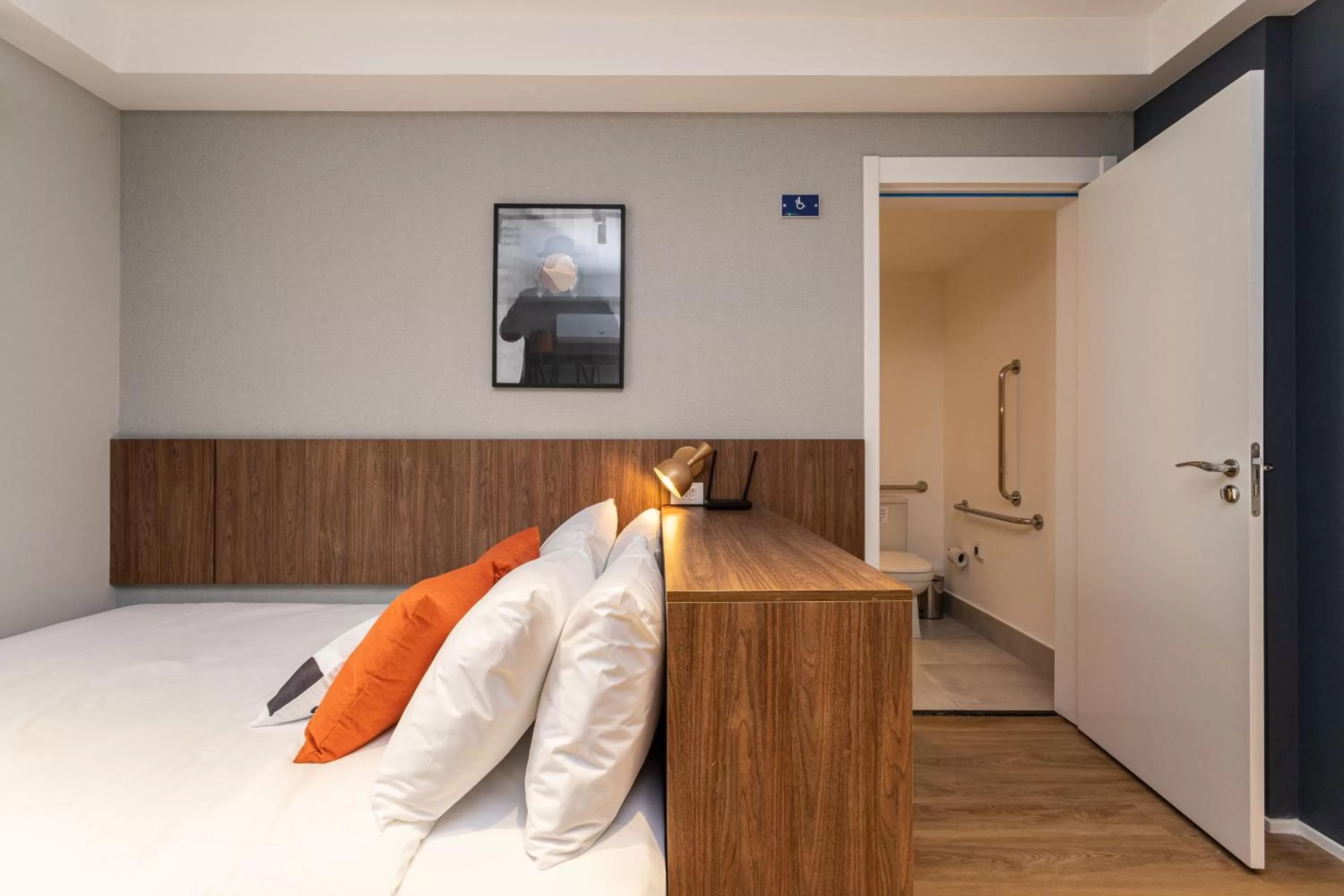 Bed in Charlie Hotel Atmosfera Paulista