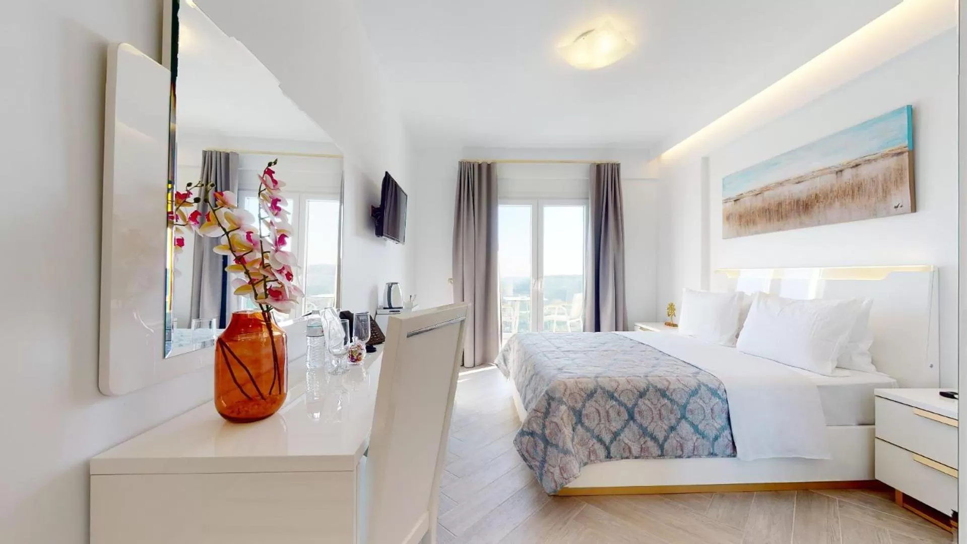 Bedroom in Golden Lion Parga