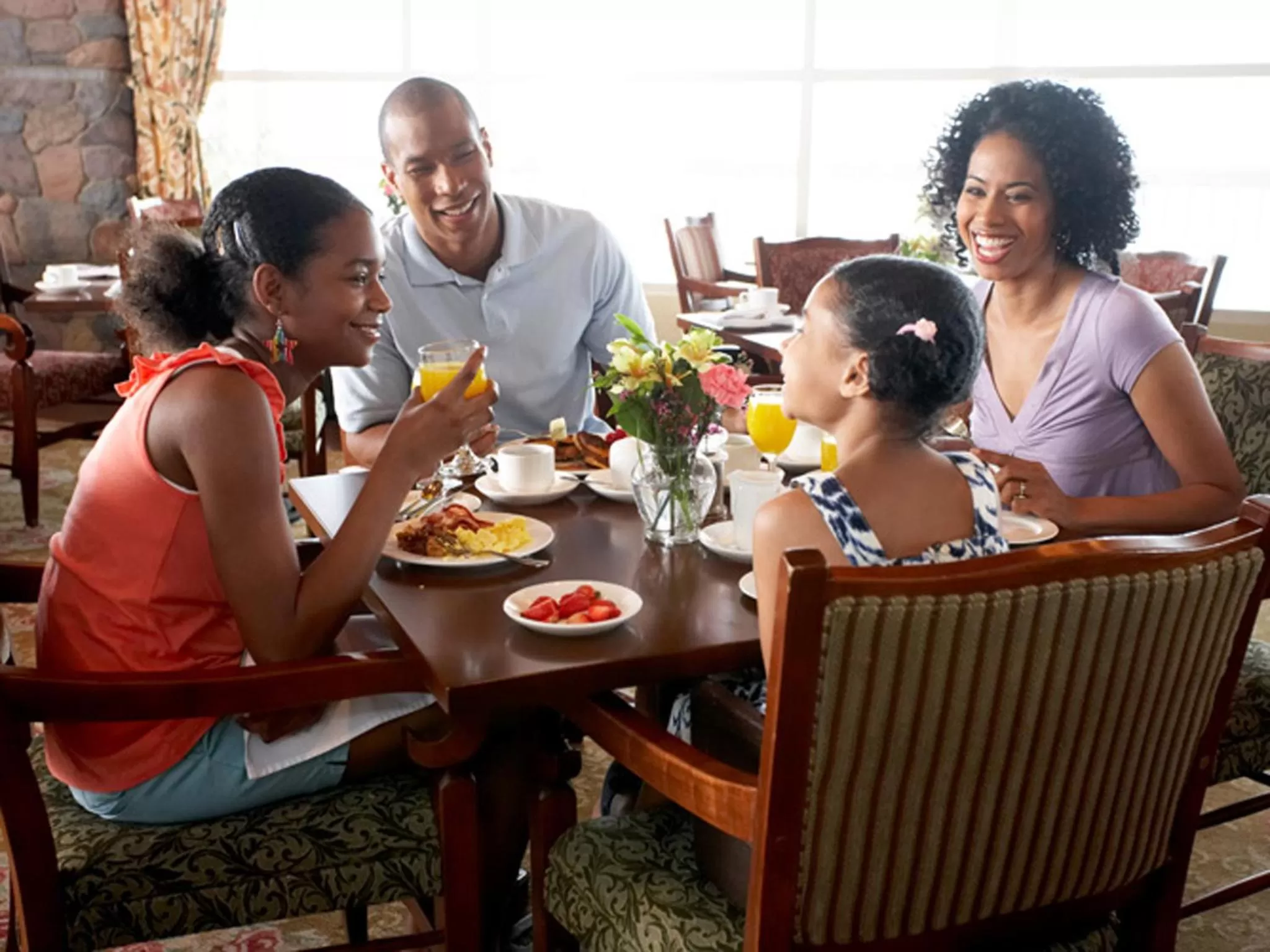 Buffet breakfast in Deerhurst Resort