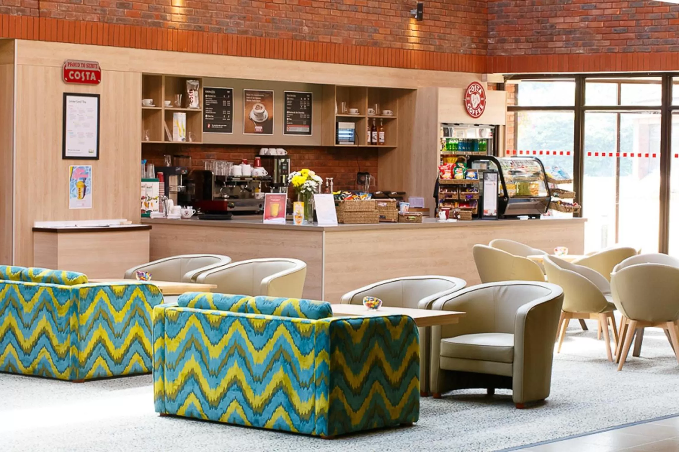 Restaurant/places to eat in Yarnfield Park Training And Conference Centre