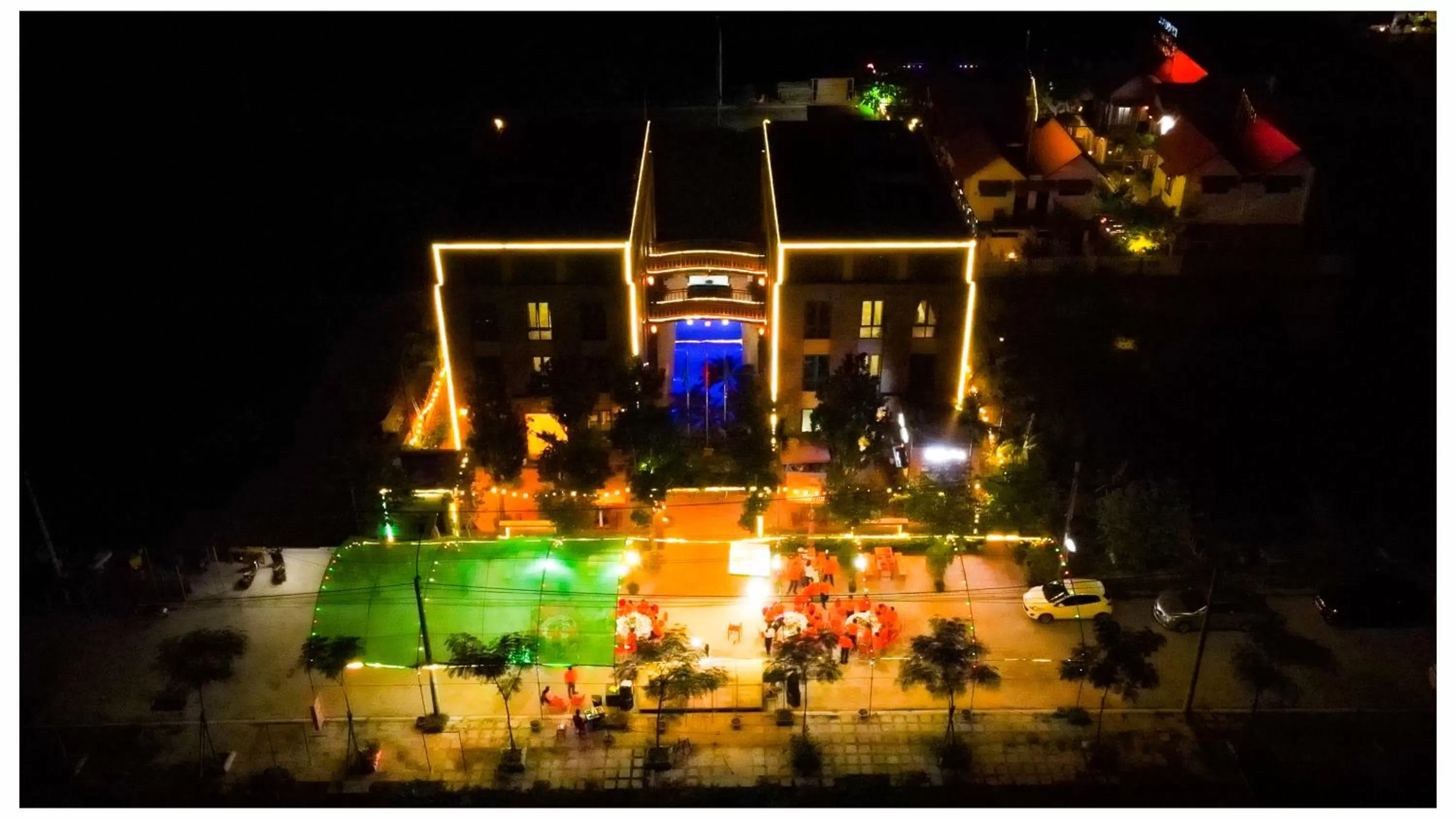 Bird's eye view in Cozynibi Hotel