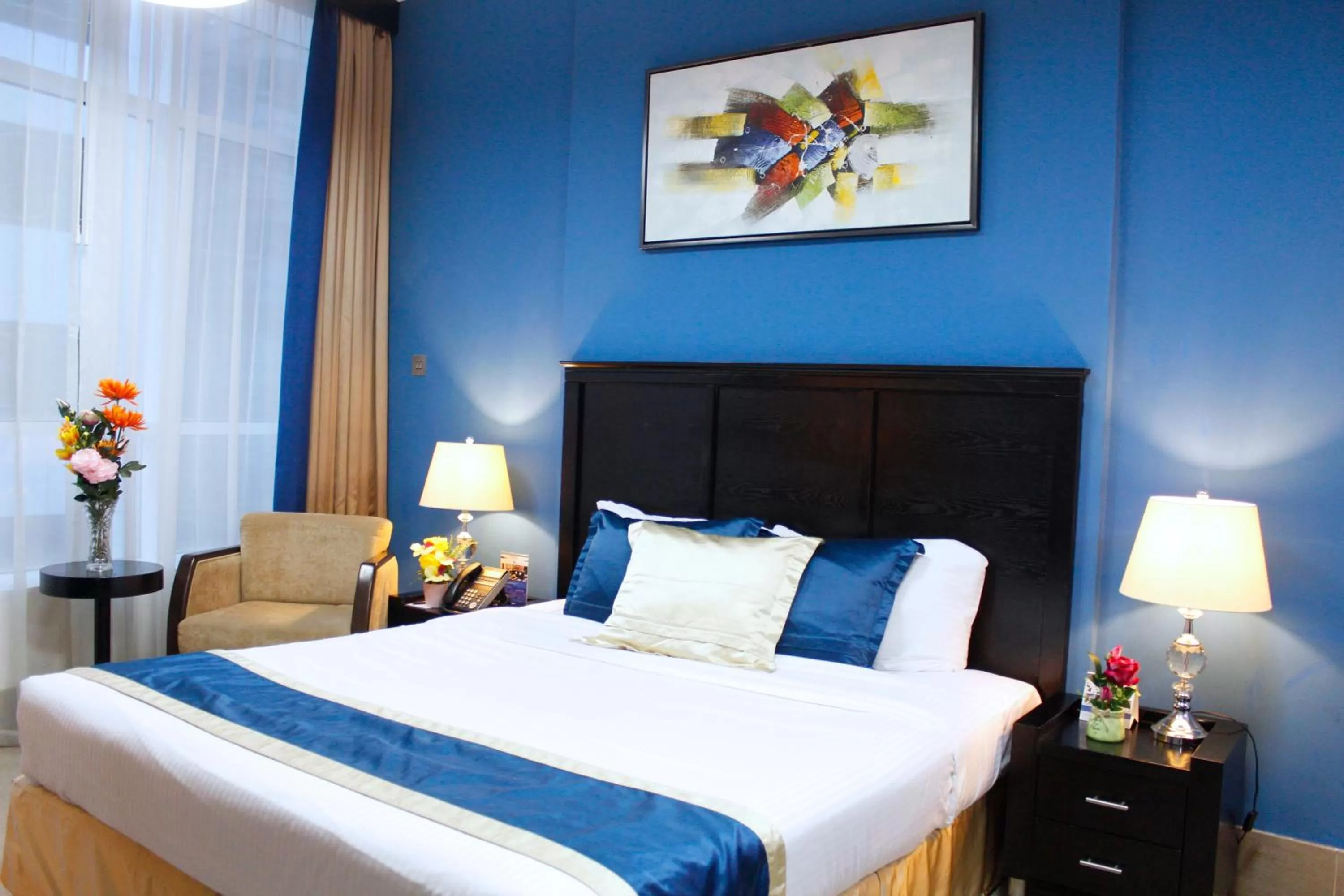 Bedroom, Bed in Al Diar Sawa Hotel Apartments